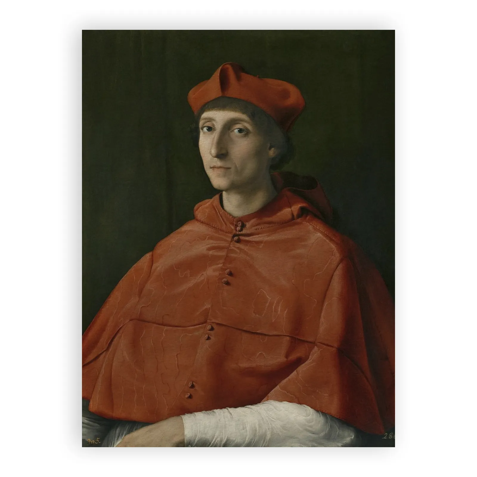 Portrait of a Cardinal by Raphael - view 6 thumbnail