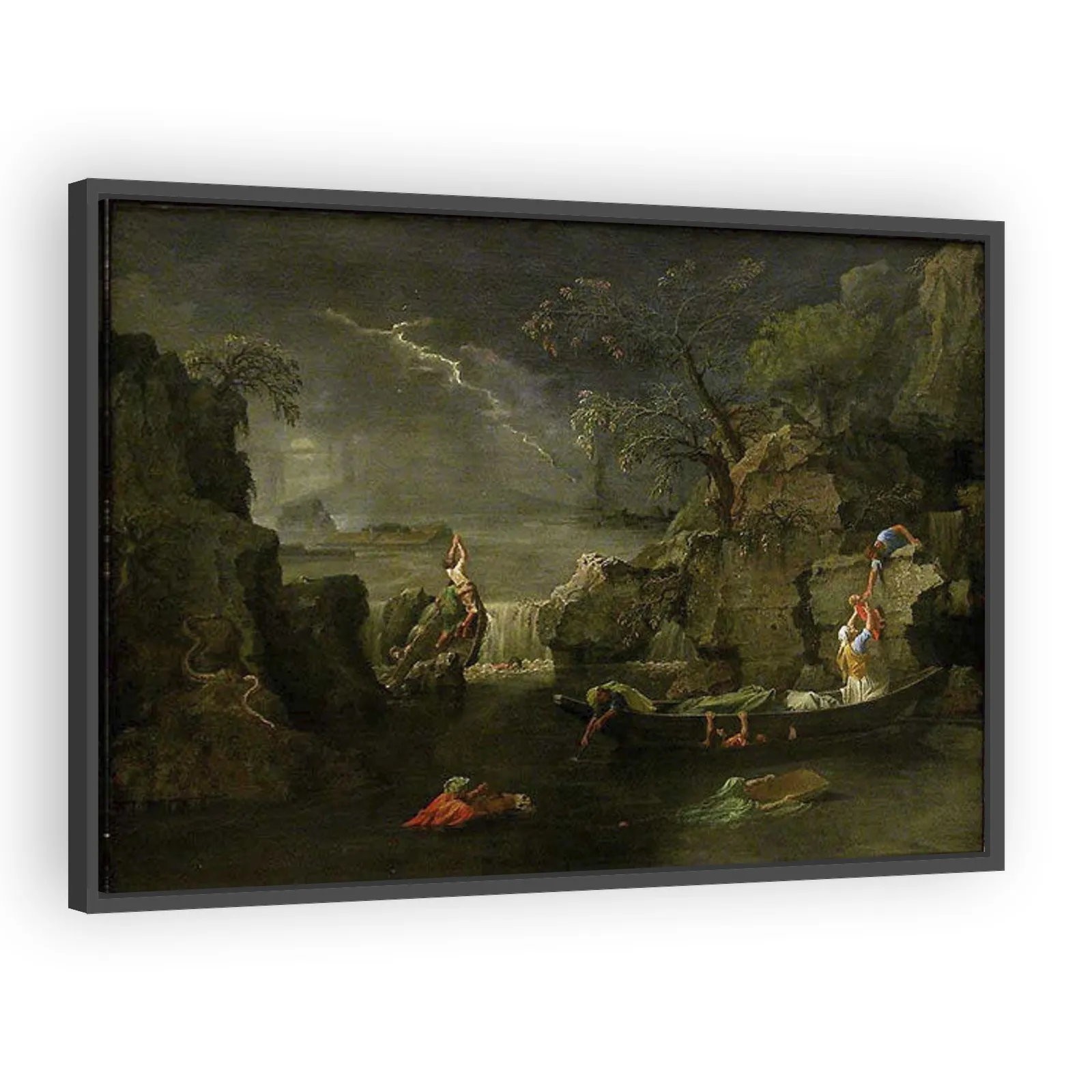 Winter by Nicolas Poussin