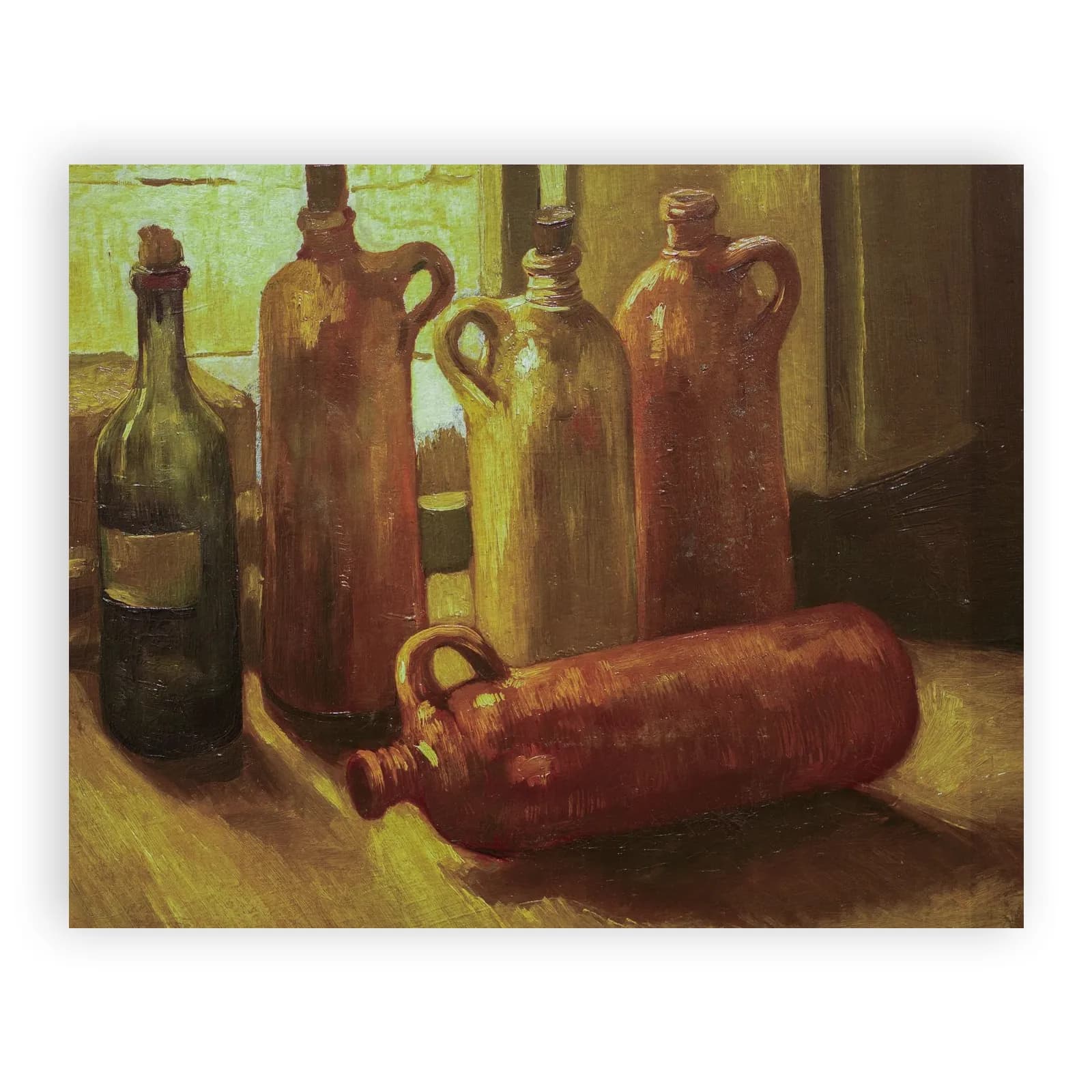 Still Life with Five Bottles by Vincent Van Gogh - view 6 thumbnail