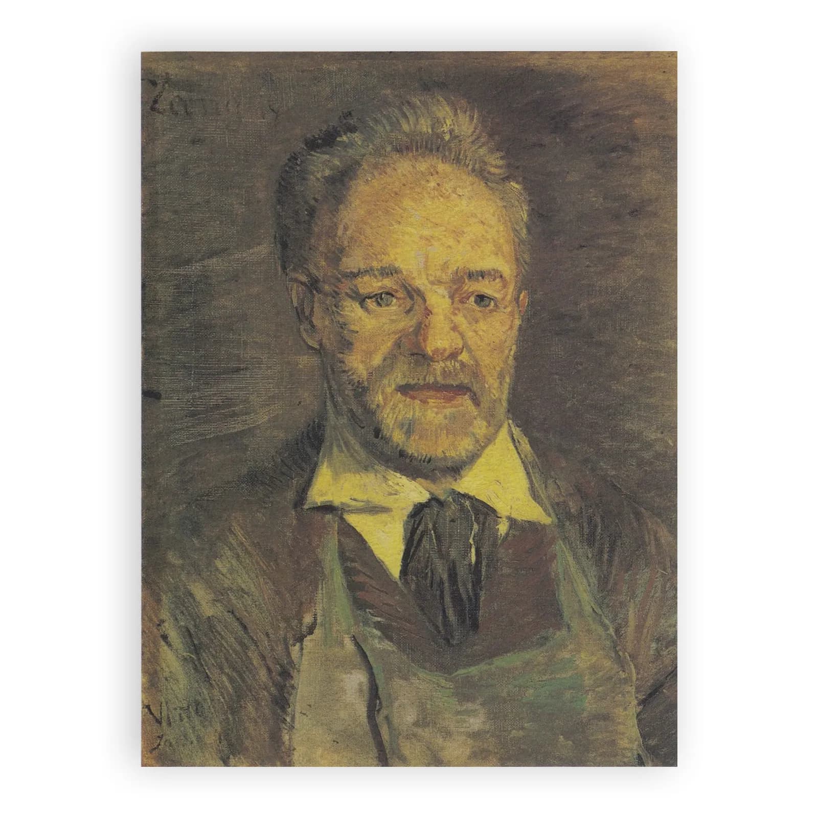 Portrait of Julien Tanguy by Vincent Van Gogh - view 6 thumbnail