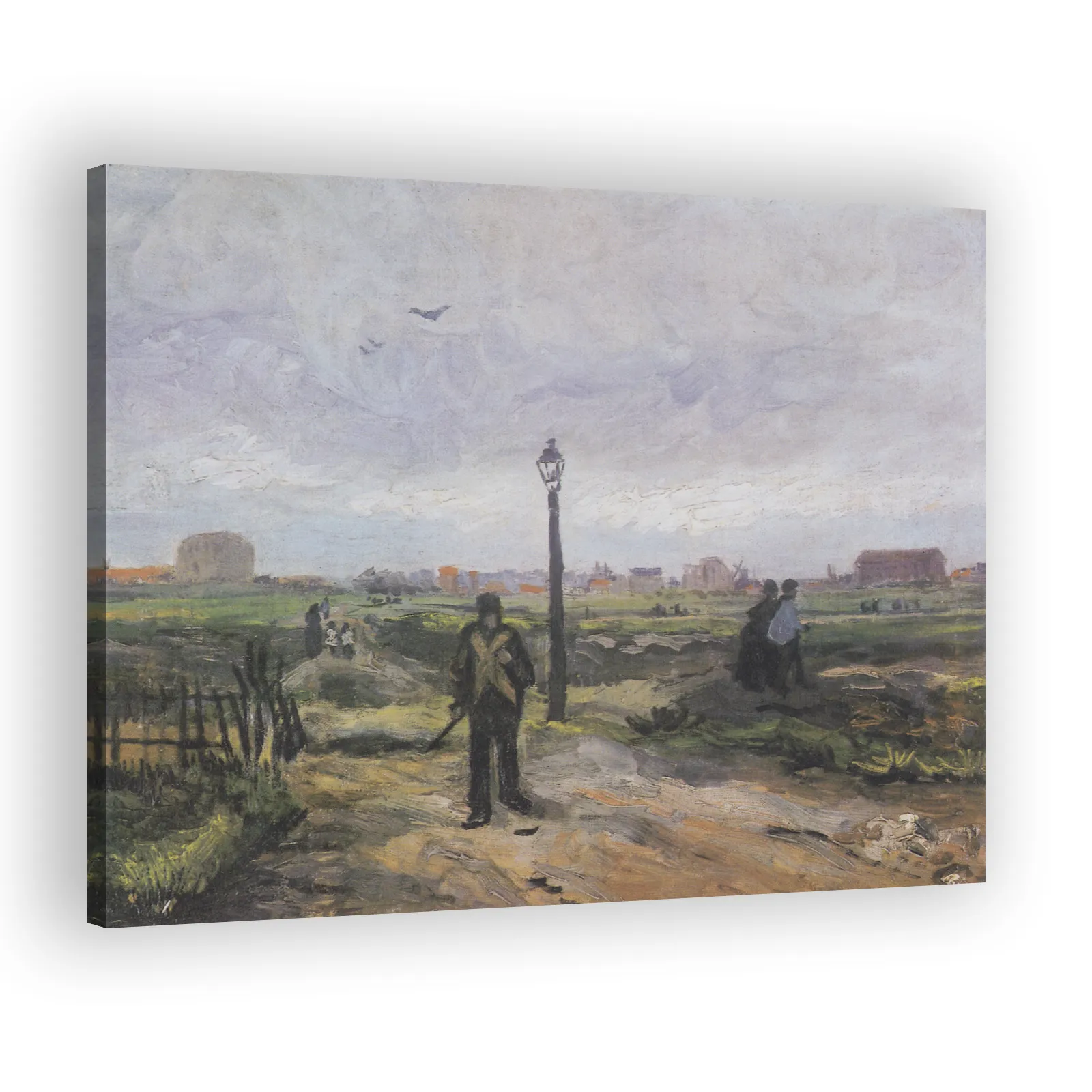 The Outskirts of Paris by Vincent Van Gogh - view 2 thumbnail