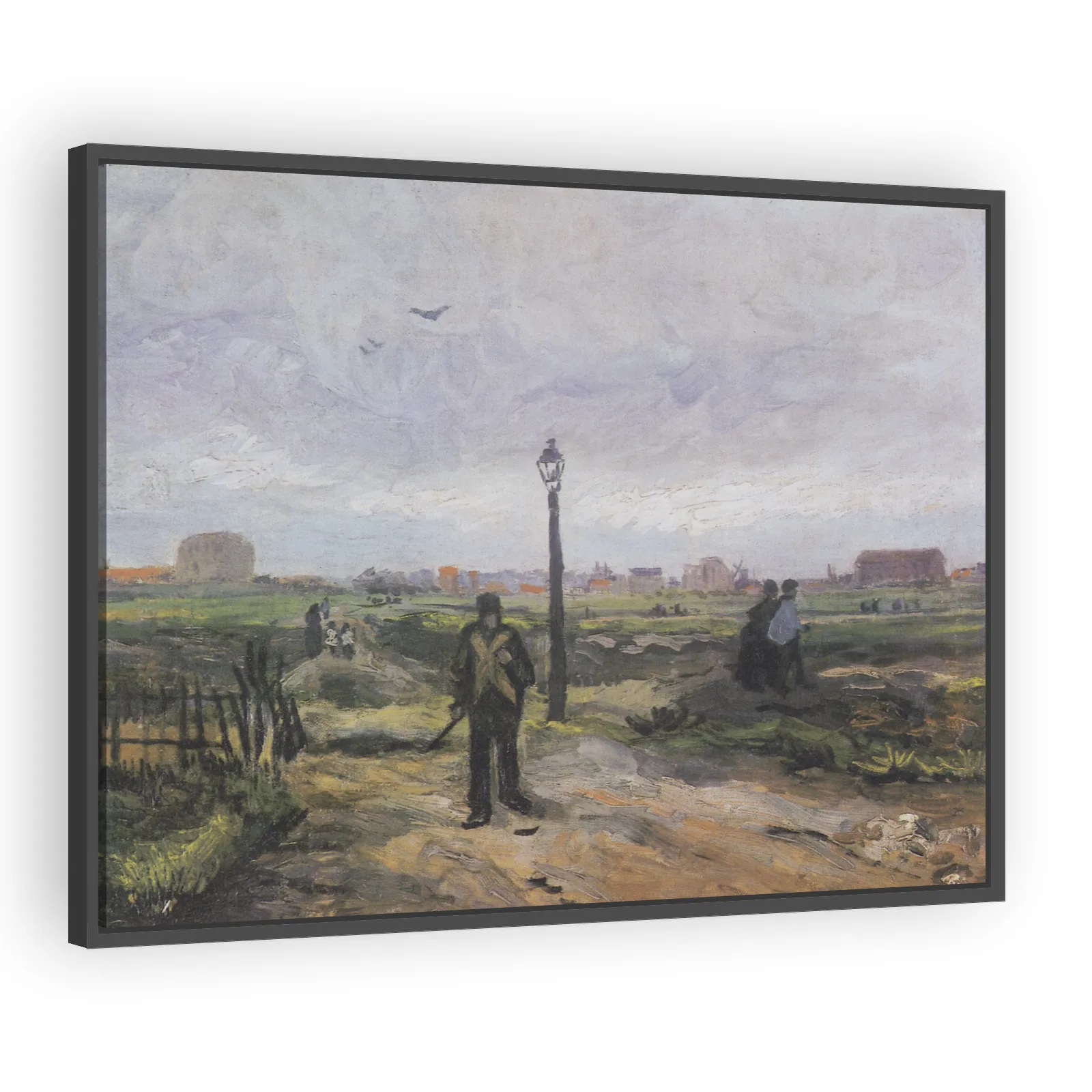 The Outskirts of Paris by Vincent Van Gogh