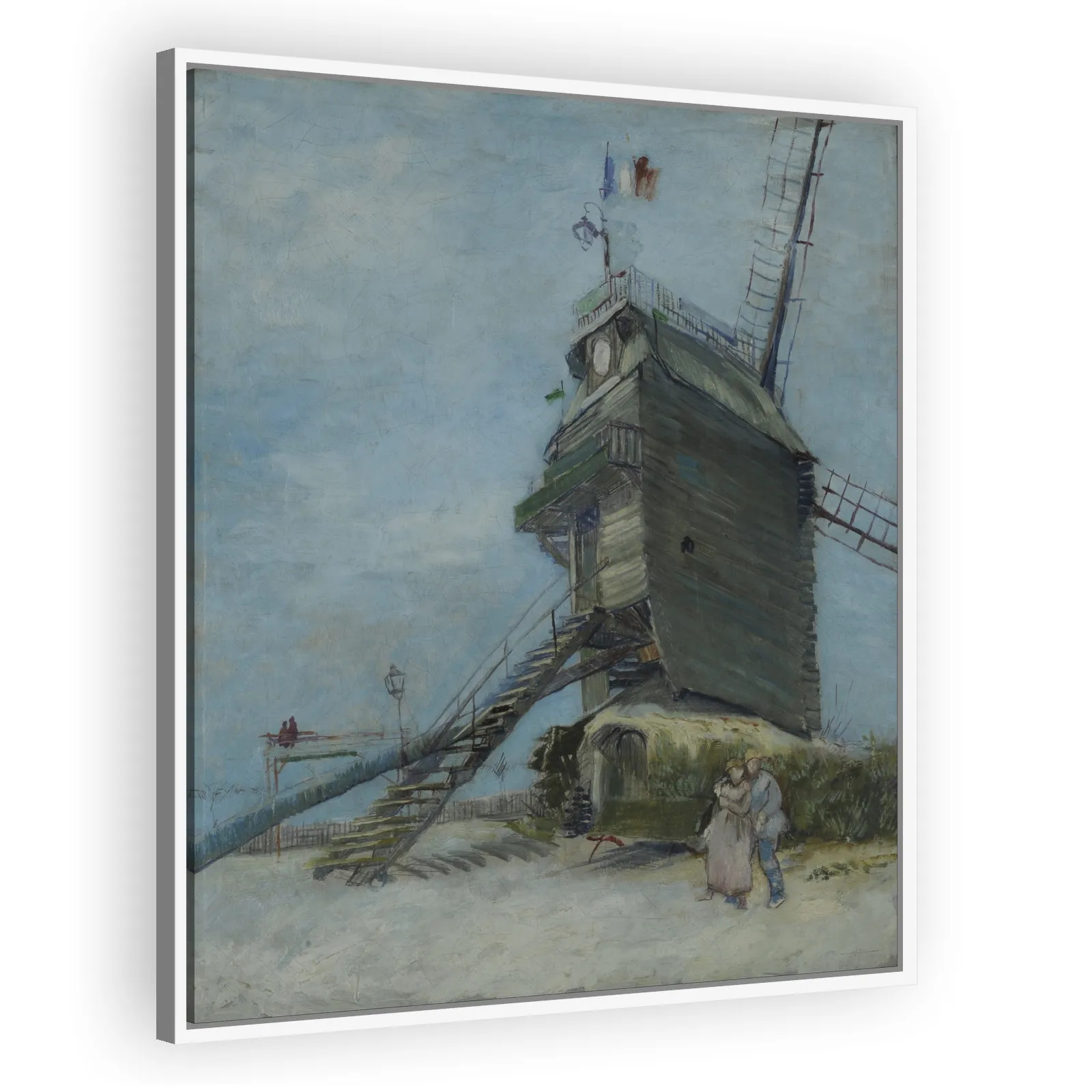 Le Moulin de la Galette by Vincent Van Gogh - view 5 thumbnail