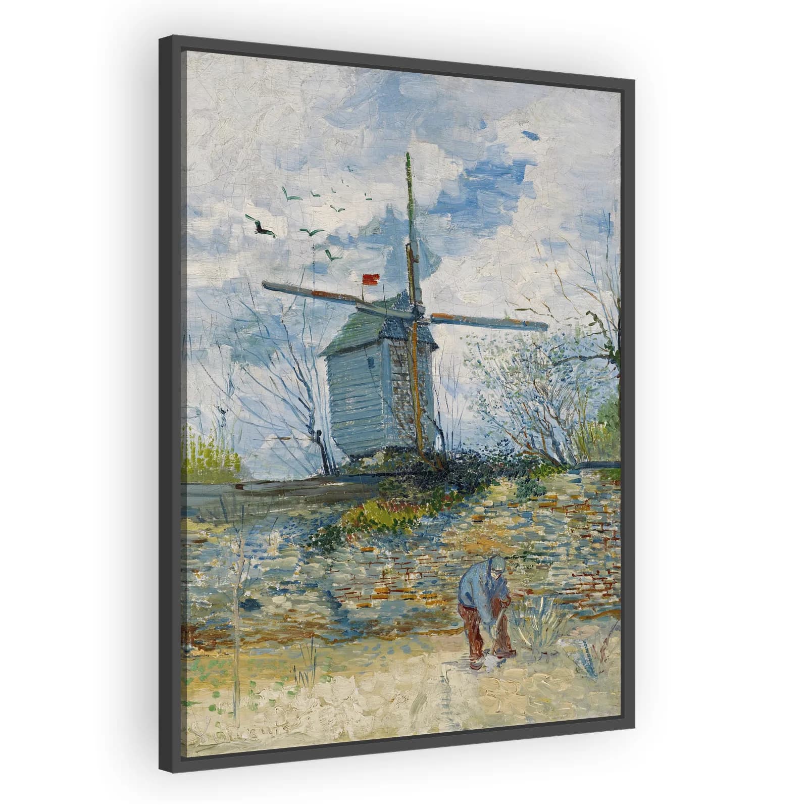 Le Moulin de la Galette by Vincent Van Gogh