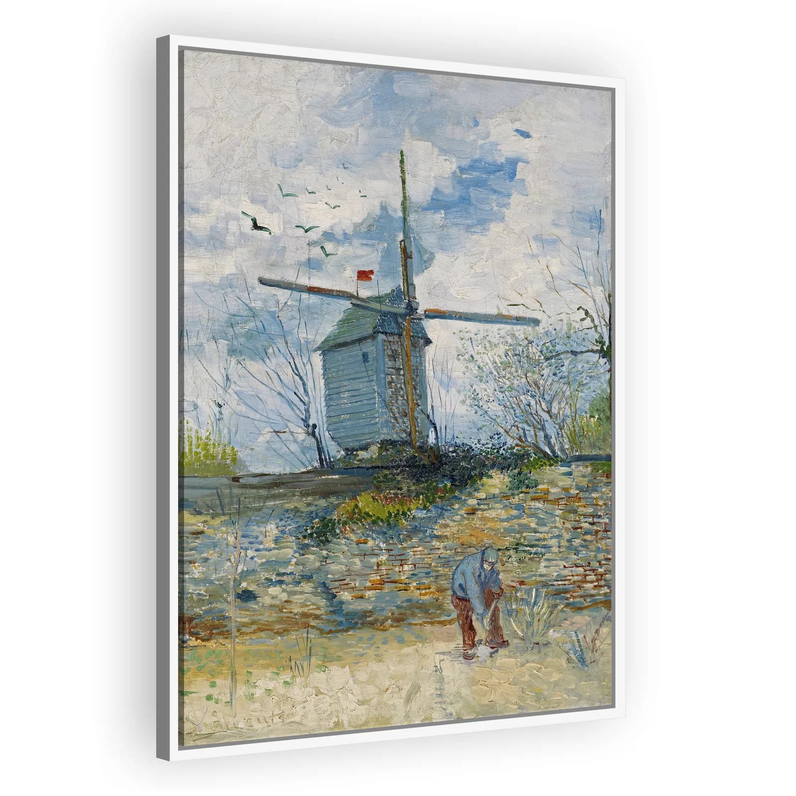 Le Moulin de la Galette by Vincent Van Gogh - view 5 thumbnail