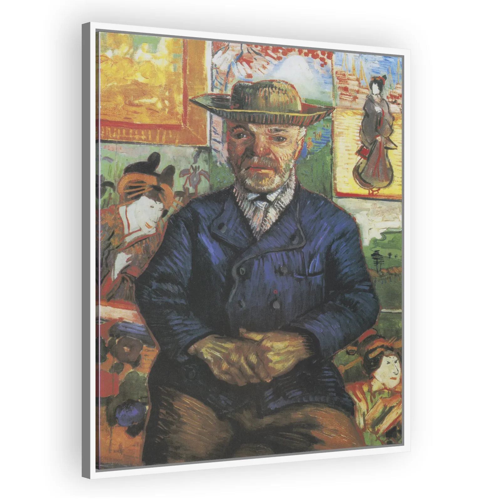 Portrait of Père Tanguy by Vincent Van Gogh - view 5 thumbnail