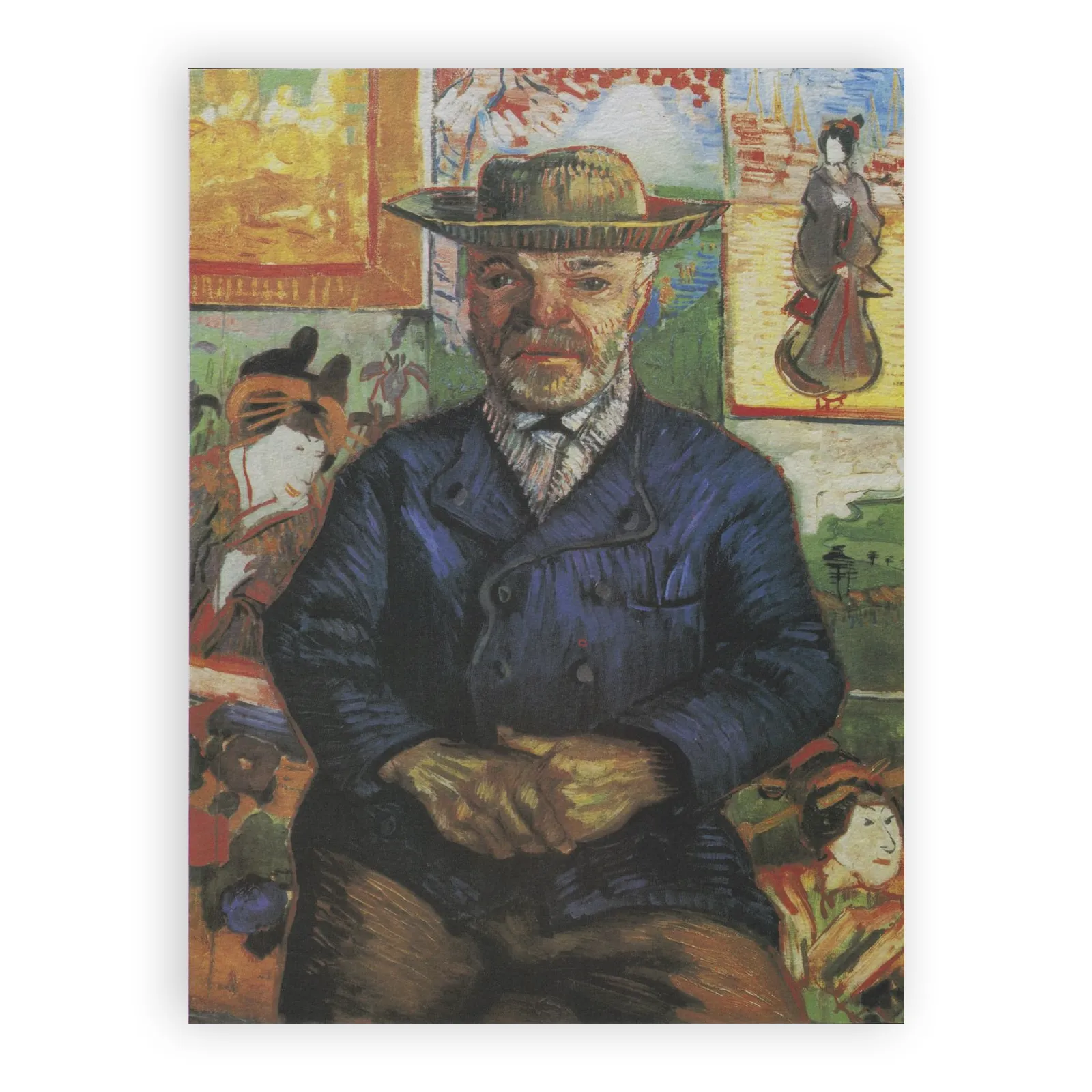 Portrait of Père Tanguy by Vincent Van Gogh - view 6 thumbnail