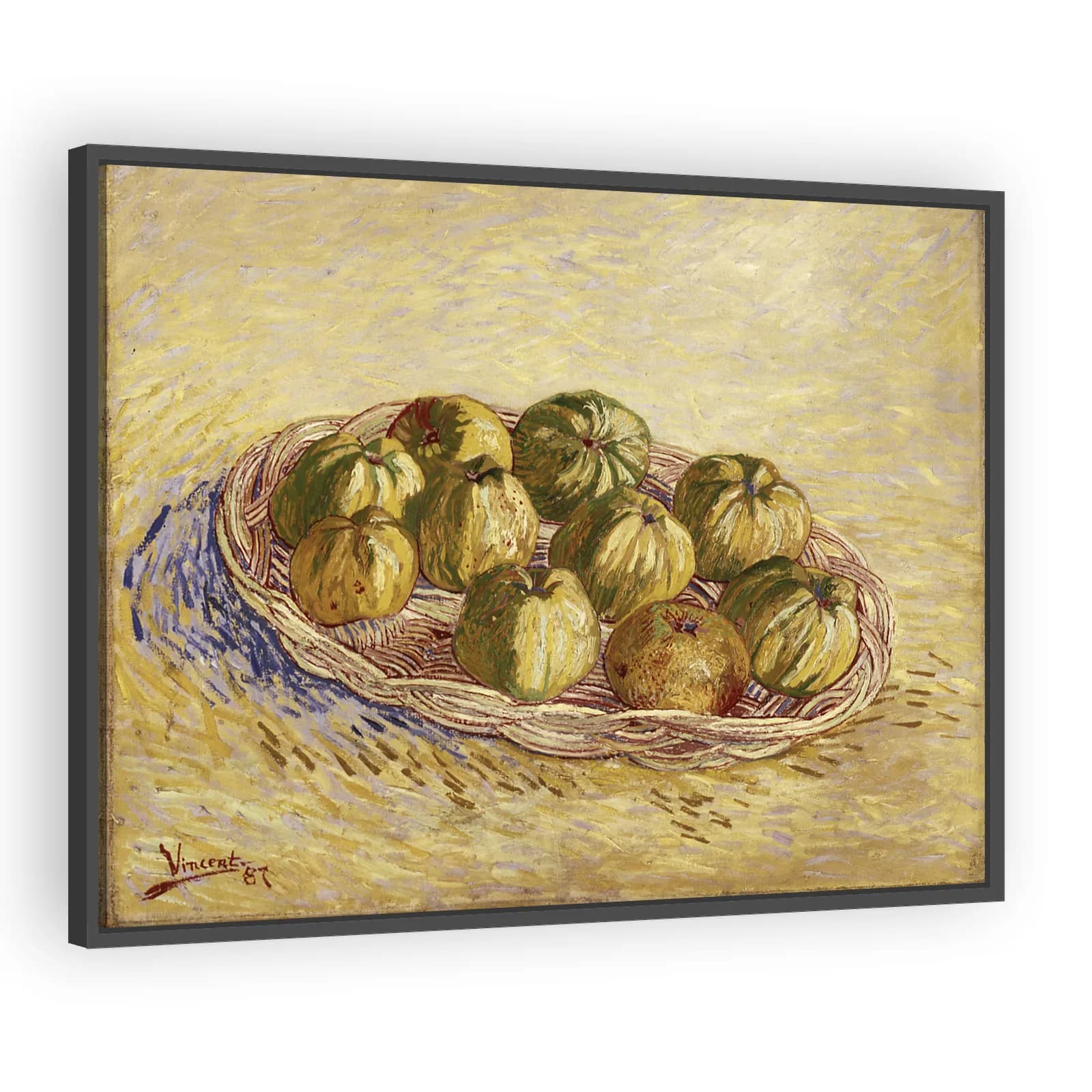 Still Life with Basket of Apples by Vincent Van Gogh