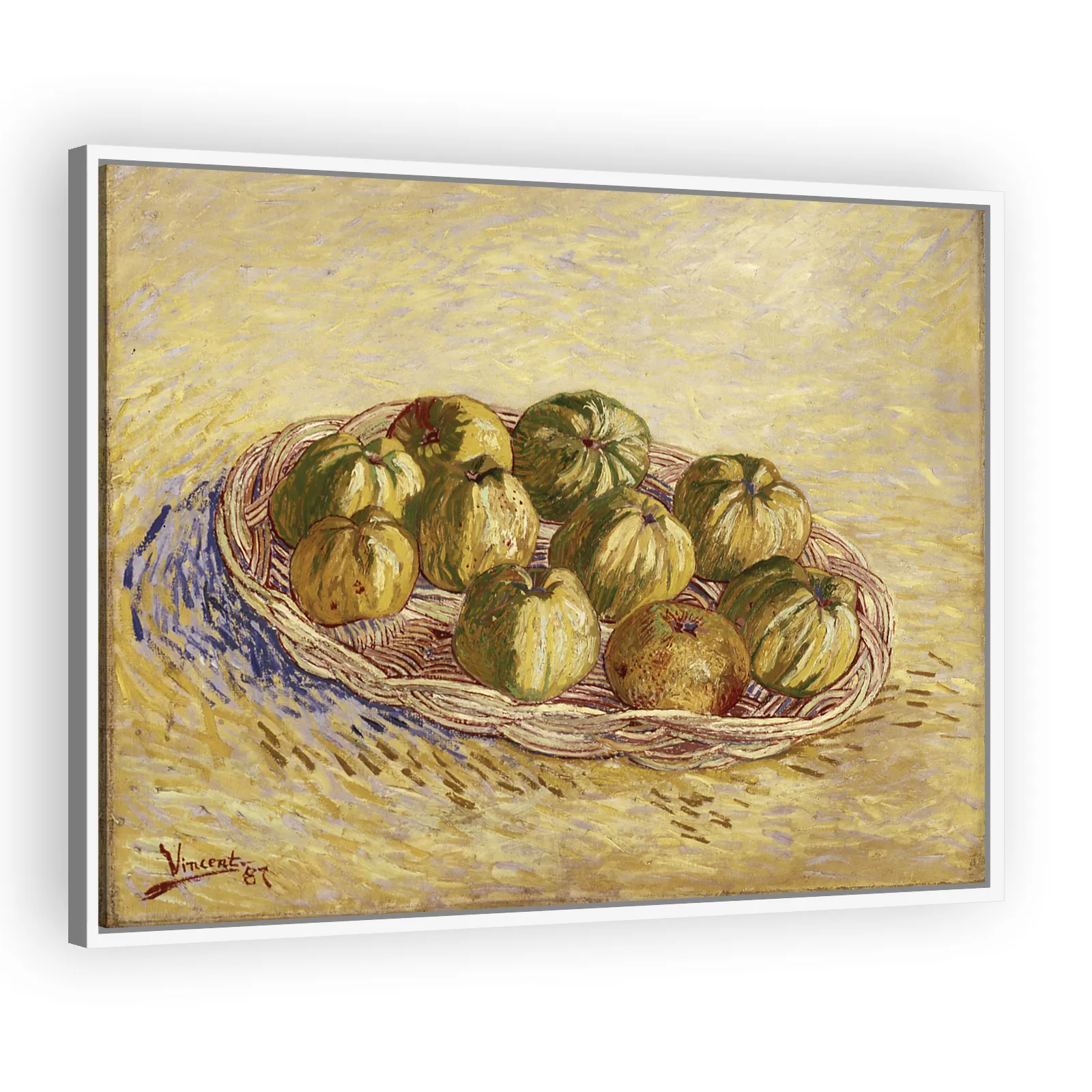 Still Life with Basket of Apples by Vincent Van Gogh - view 5 thumbnail