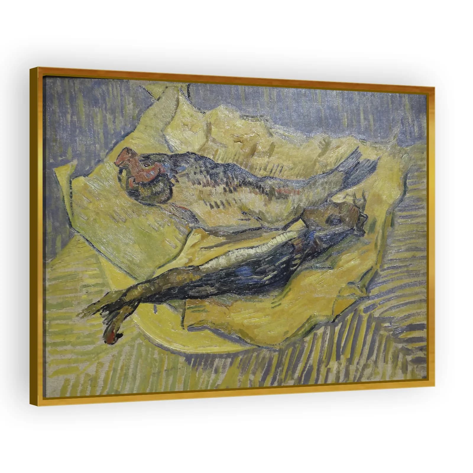 Bloaters on a Piece of Yellow Paper by Vincent Van Gogh - view 3 thumbnail