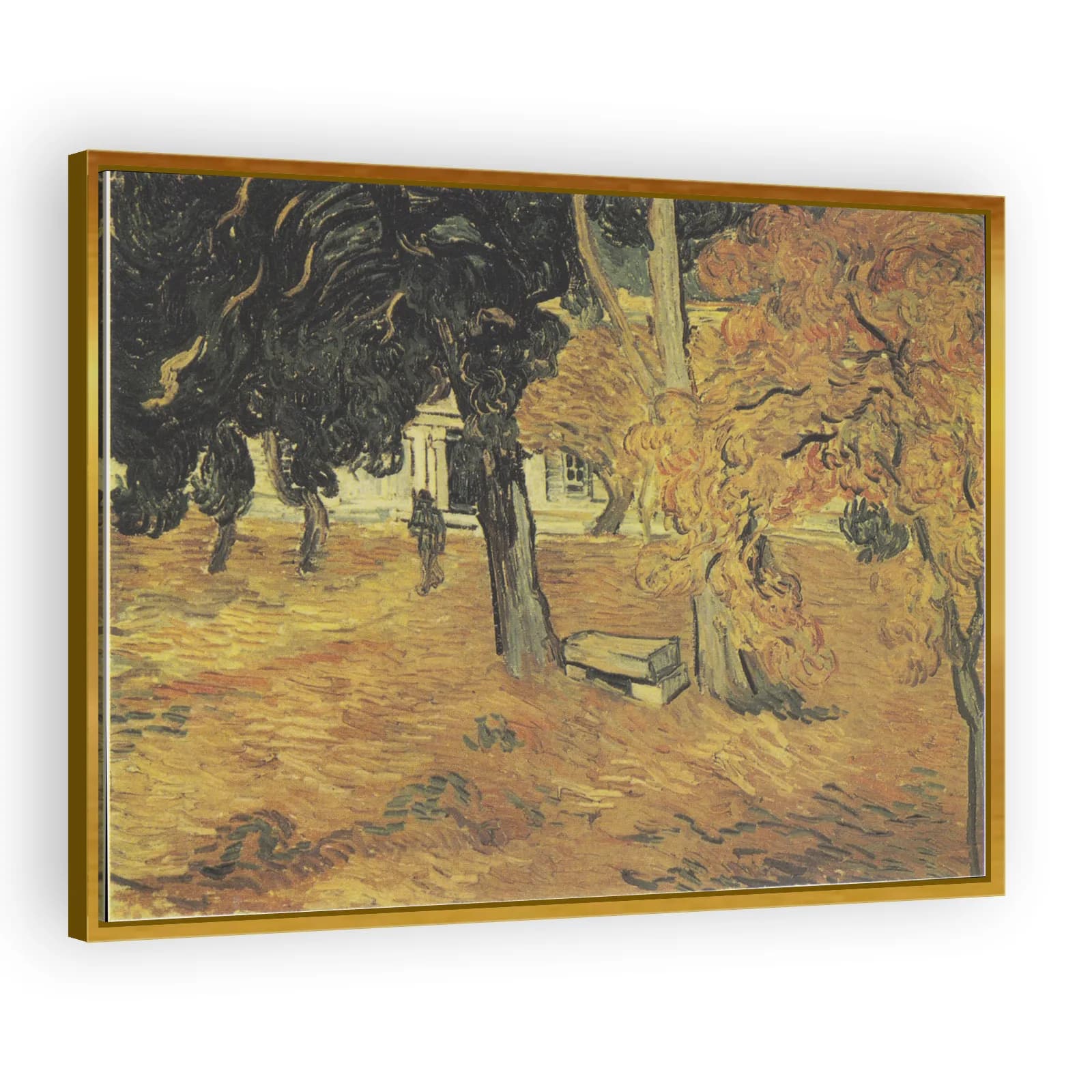 Garden of Saint-Paul Hospital by Vincent Van Gogh - view 3 thumbnail