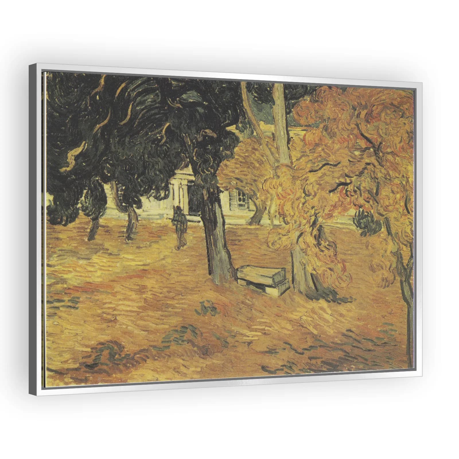 Garden of Saint-Paul Hospital by Vincent Van Gogh - view 4 thumbnail