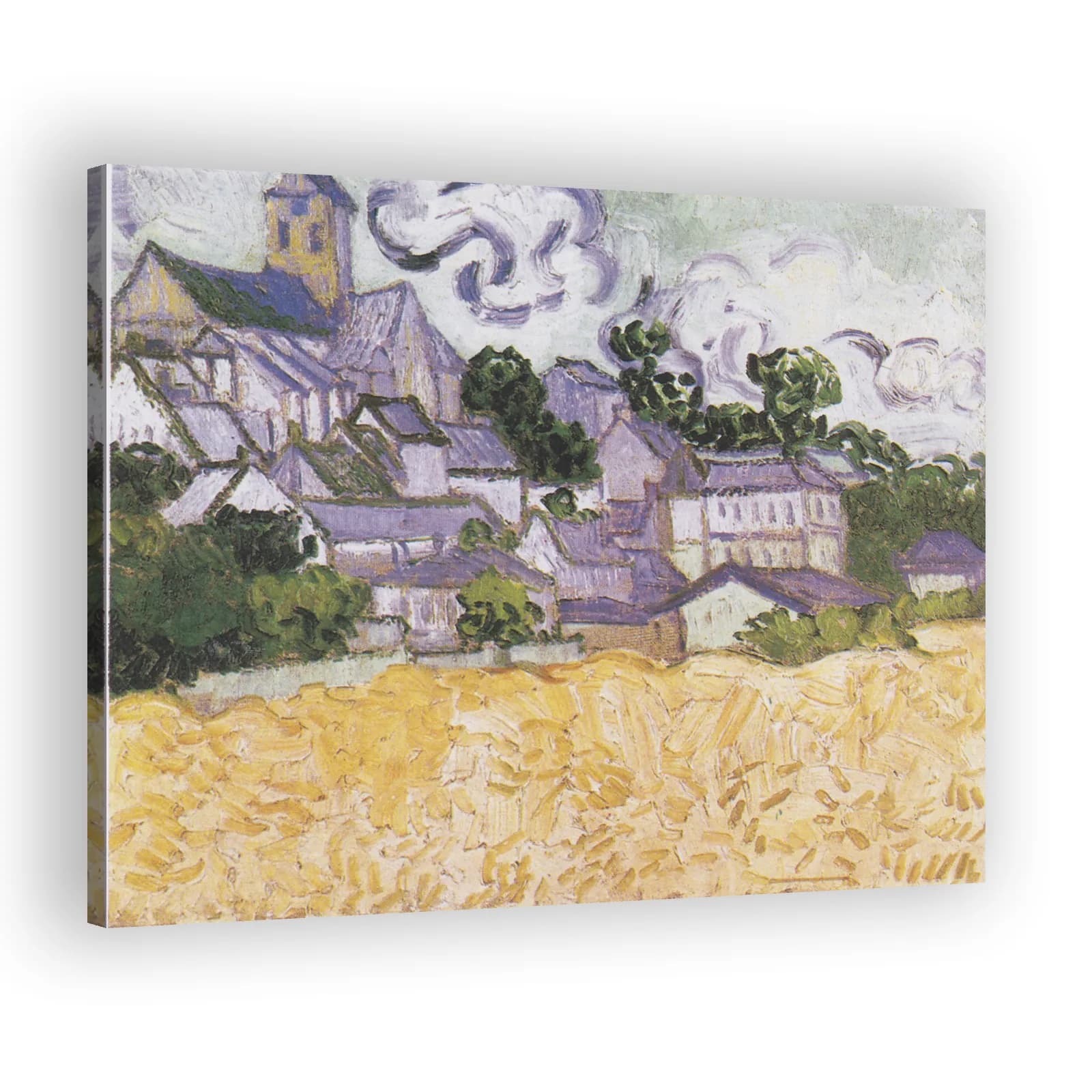 View of Auvers with Church by Vincent Van Gogh - view 2 thumbnail