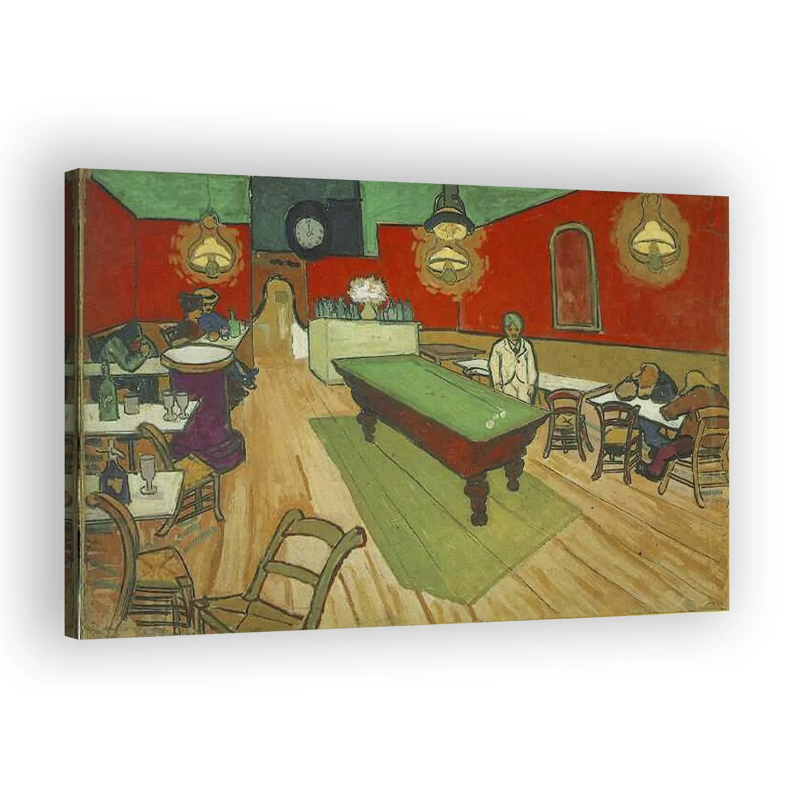 The Night Cafe in Arles by Vincent Van Gogh - view 2 thumbnail