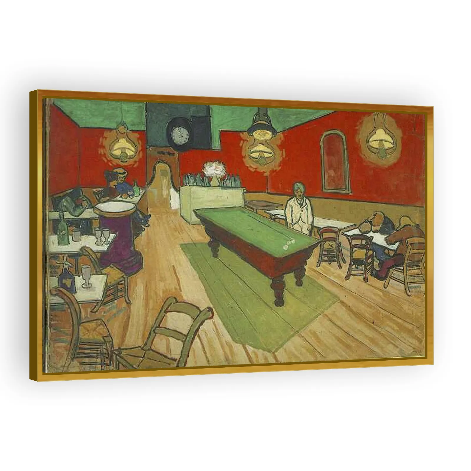 The Night Cafe in Arles by Vincent Van Gogh - view 3 thumbnail