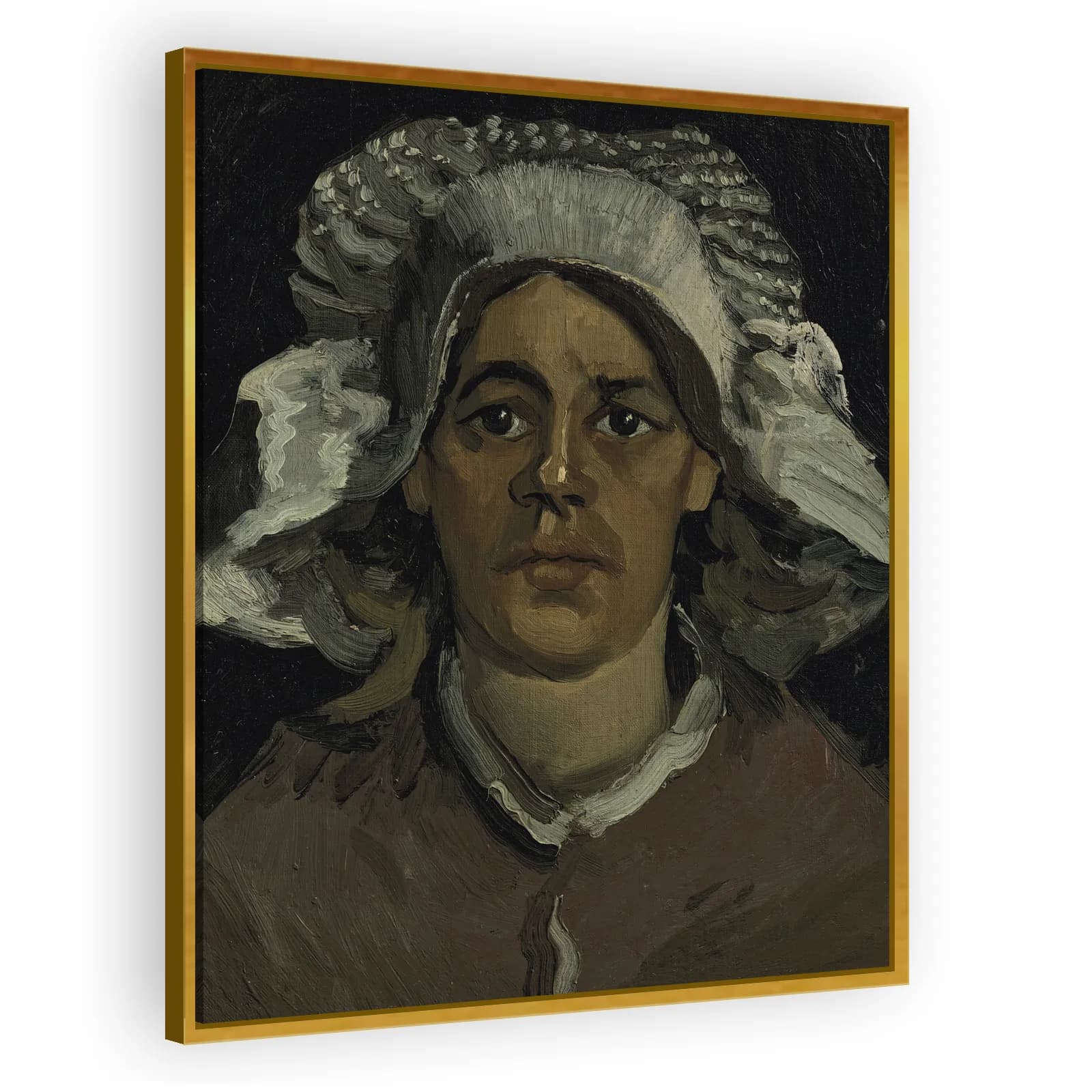 Gordina de Groot, Head by Vincent Van Gogh - view 3 thumbnail