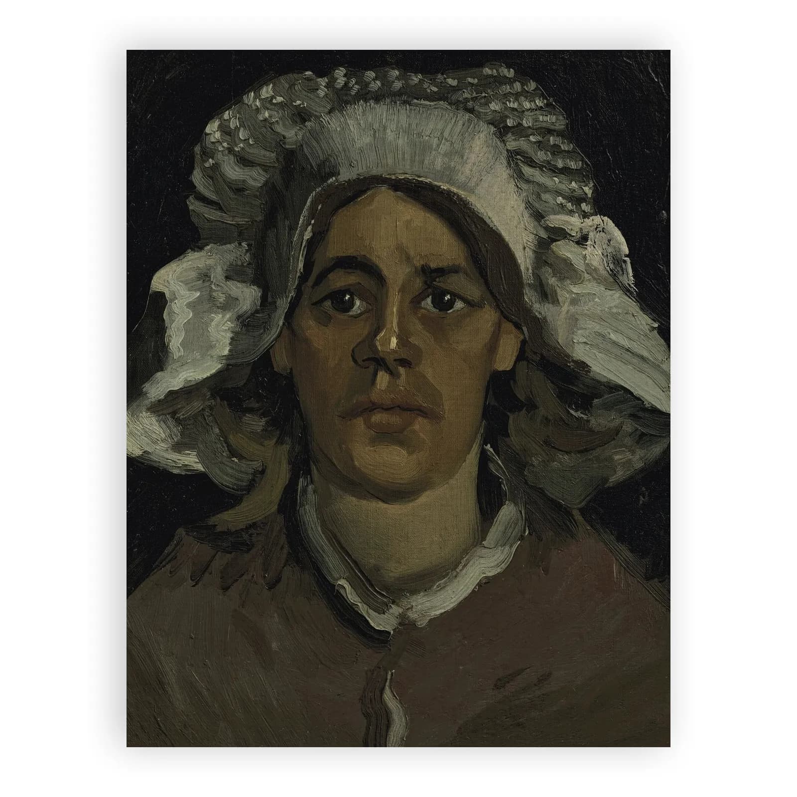 Gordina de Groot, Head by Vincent Van Gogh - view 6 thumbnail