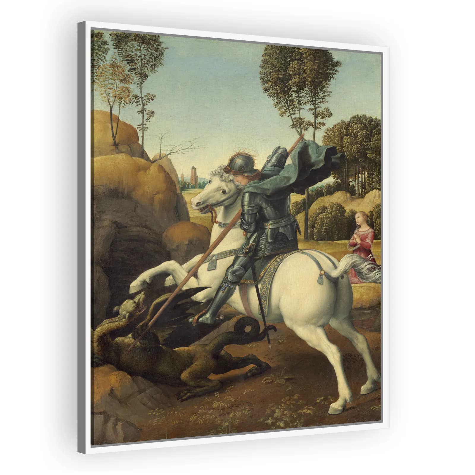 Saint George and the Dragon by Raphael - view 5 thumbnail