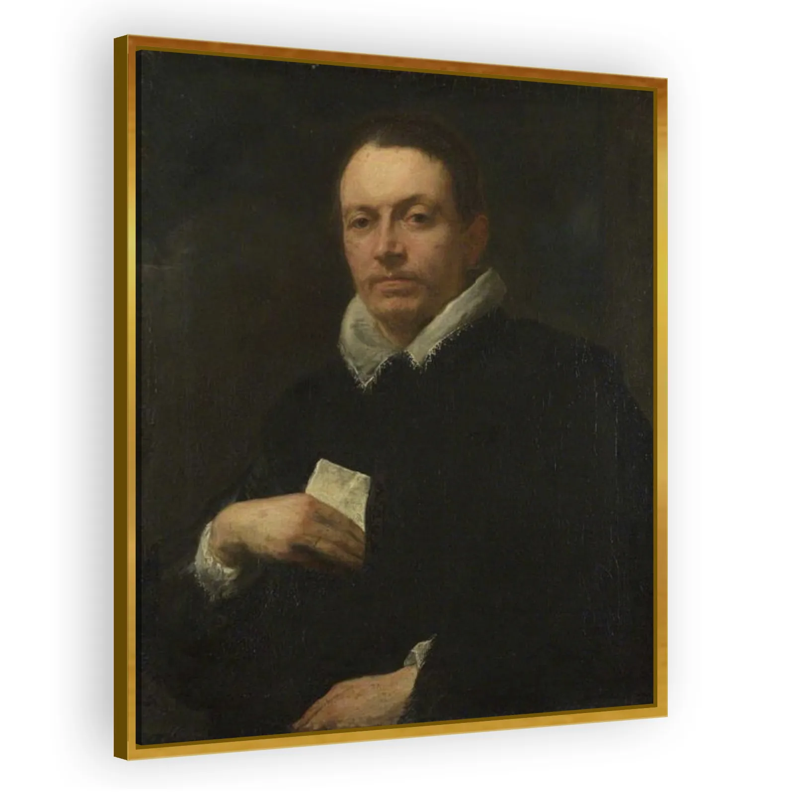 Portrait of Giovanni Battista Cattaneo by Anthony Van Dyck - view 3 thumbnail