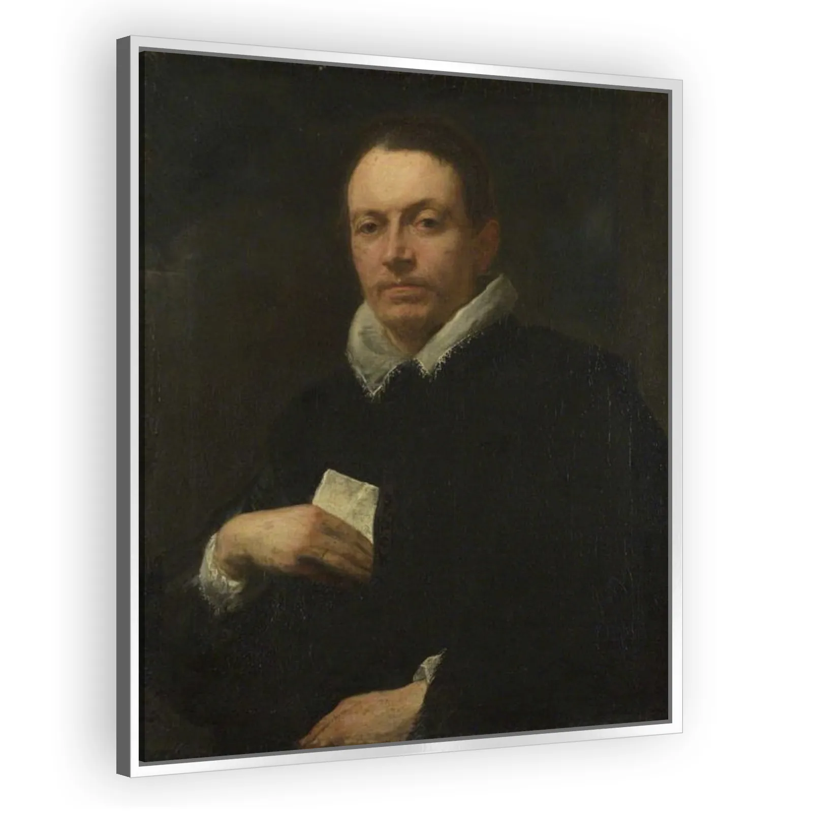 Portrait of Giovanni Battista Cattaneo by Anthony Van Dyck - view 4 thumbnail