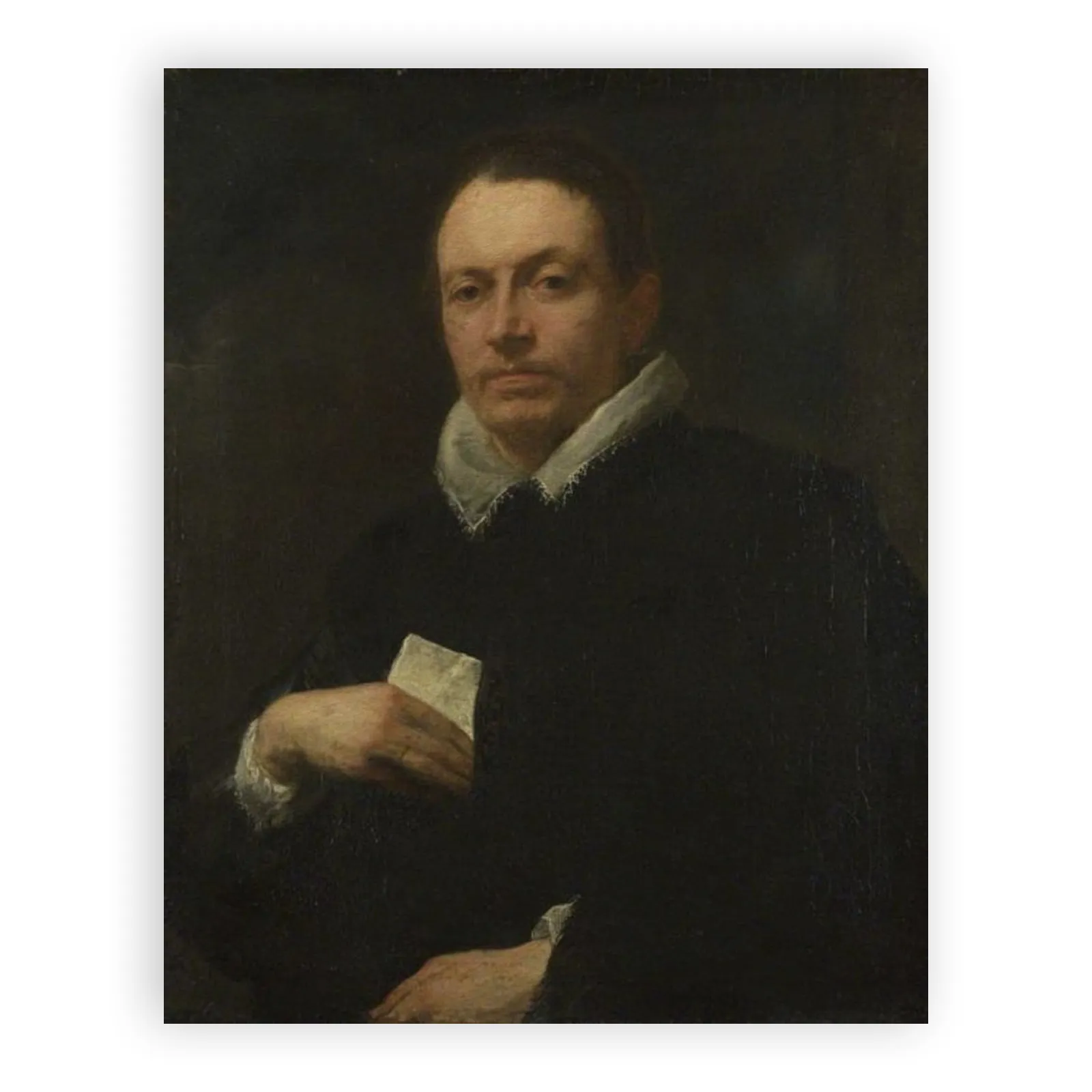 Portrait of Giovanni Battista Cattaneo by Anthony Van Dyck - view 6 thumbnail