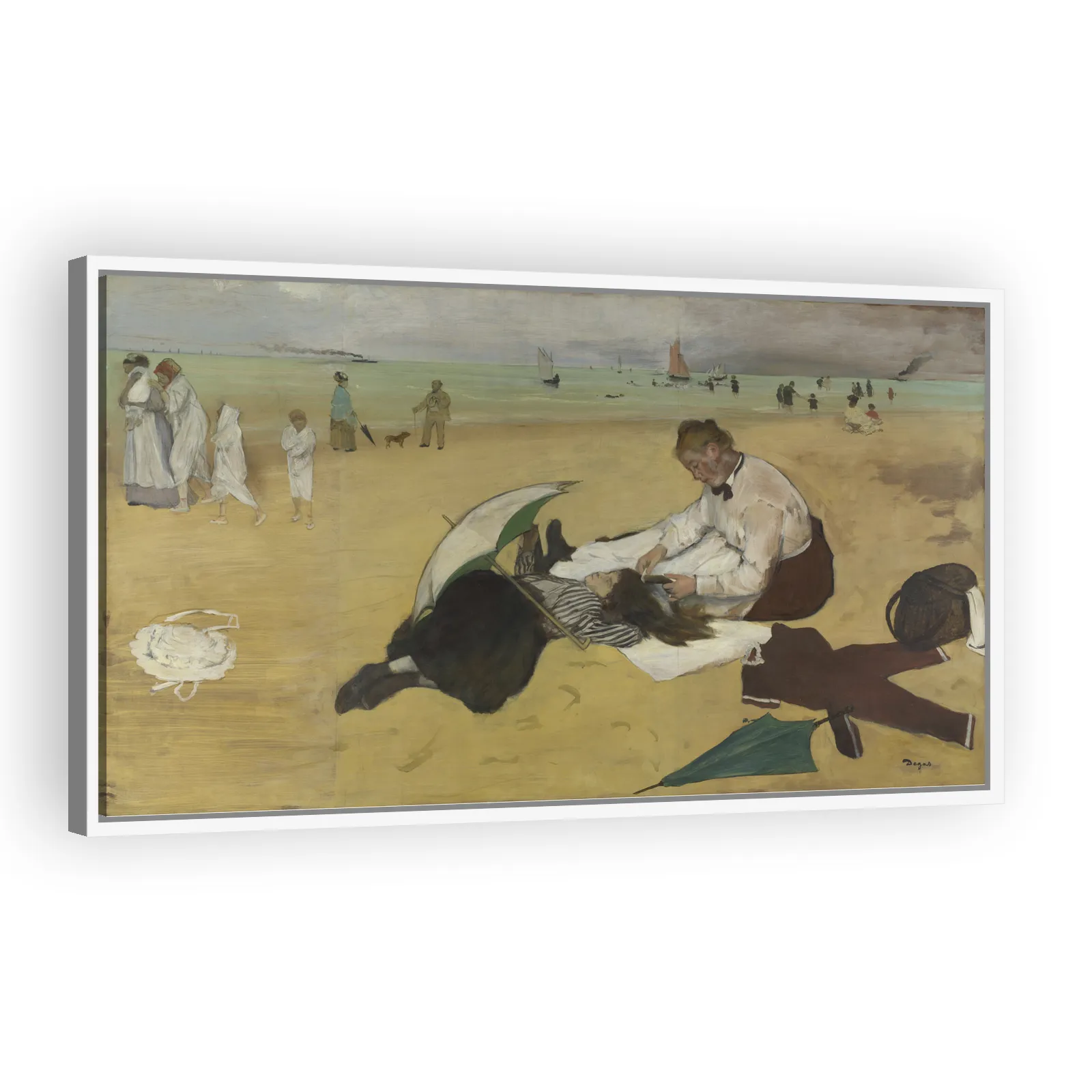 Beach Scene by Edgar Degas - view 5 thumbnail