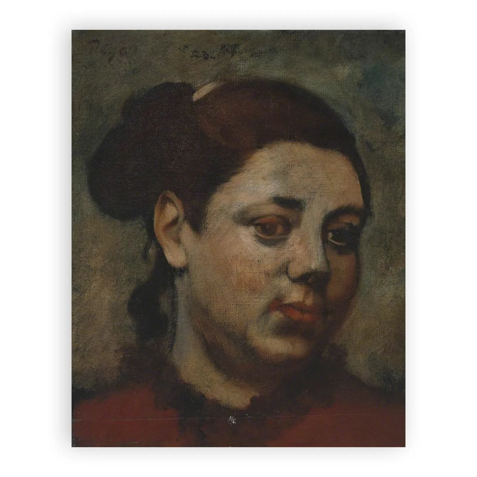 Head of a Woman by Edgar Degas - view 6 thumbnail