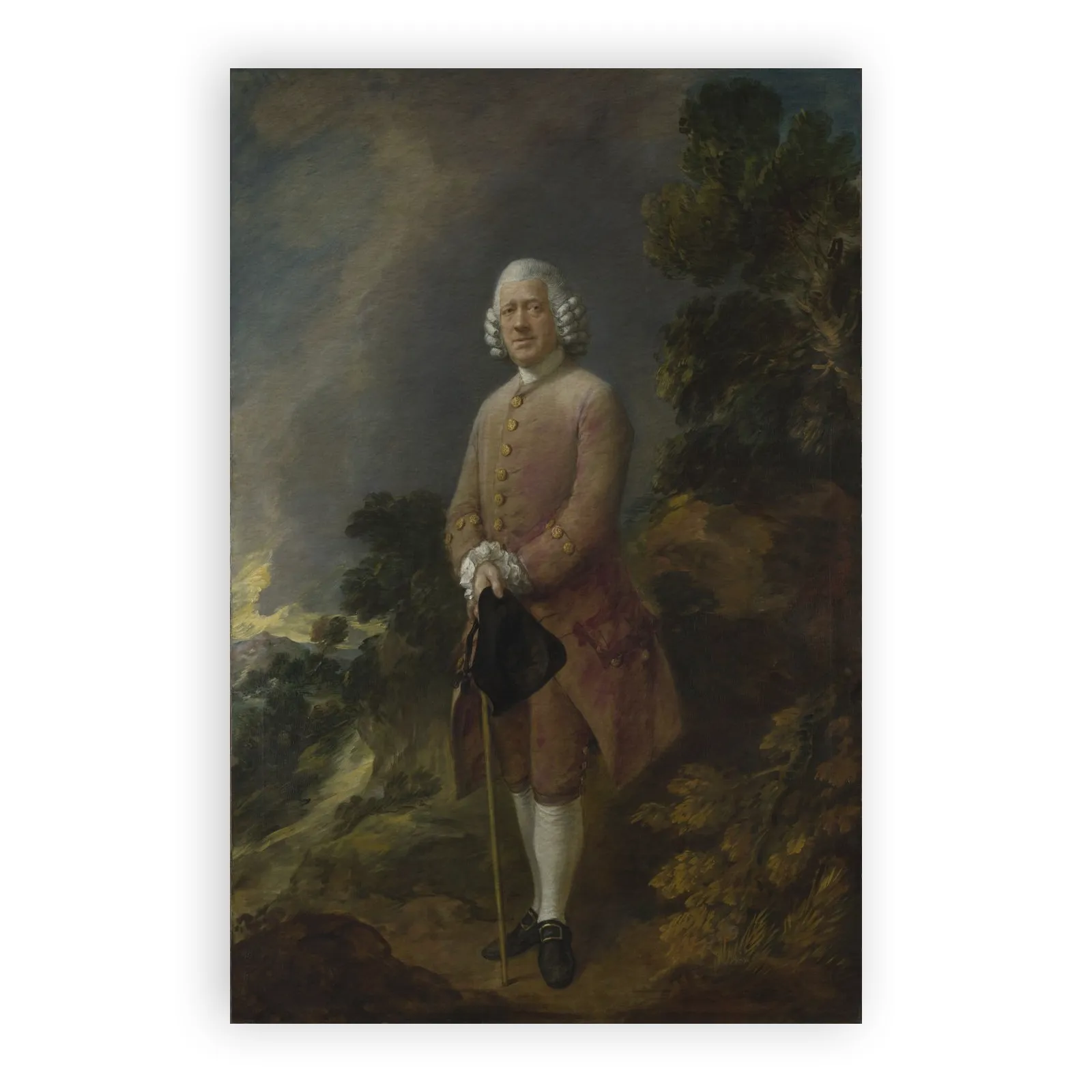 Dr Ralph Schomberg by Thomas Gainsborough - view 6 thumbnail
