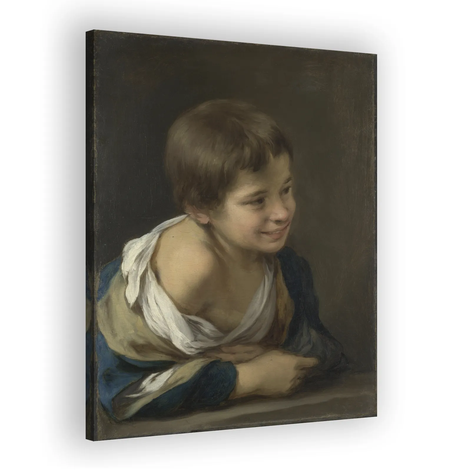 A Peasant Boy Leaning on a Sill by Bartolome Esteban Murillo - view 2 thumbnail