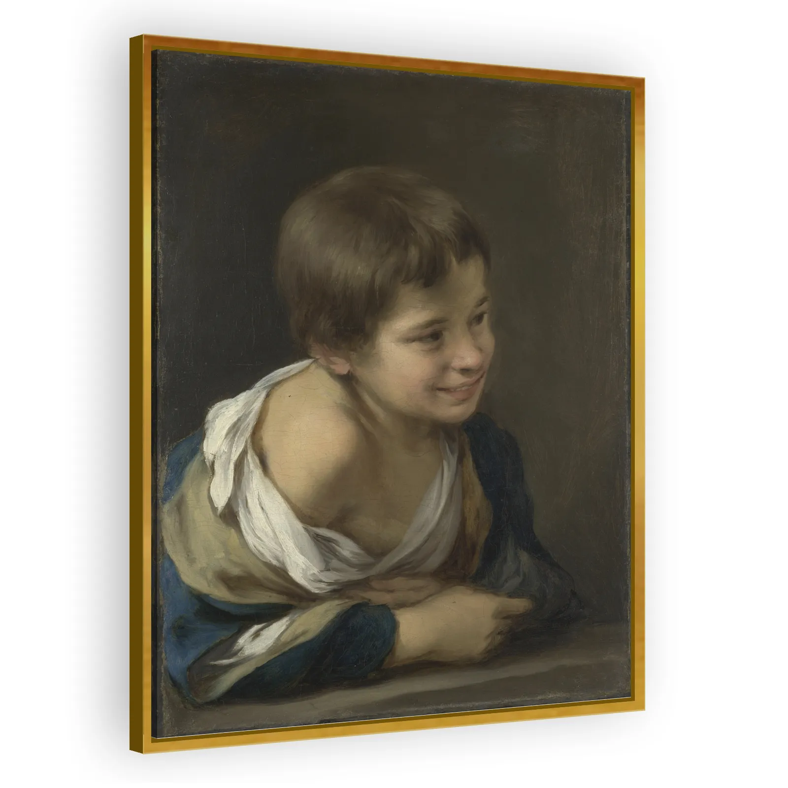 A Peasant Boy Leaning on a Sill by Bartolome Esteban Murillo - view 3 thumbnail
