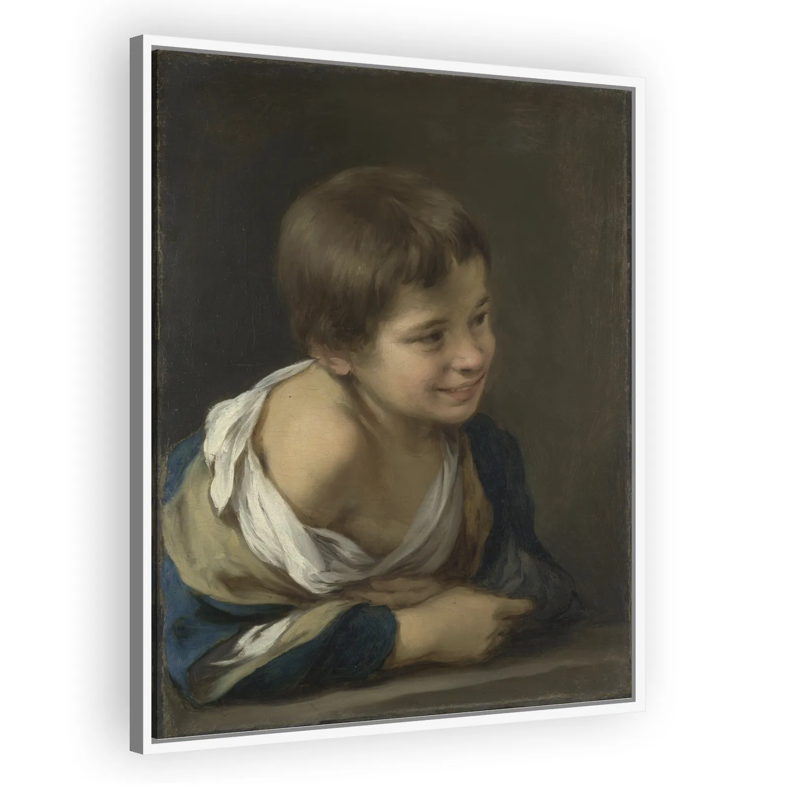 A Peasant Boy Leaning on a Sill by Bartolome Esteban Murillo - view 5 thumbnail