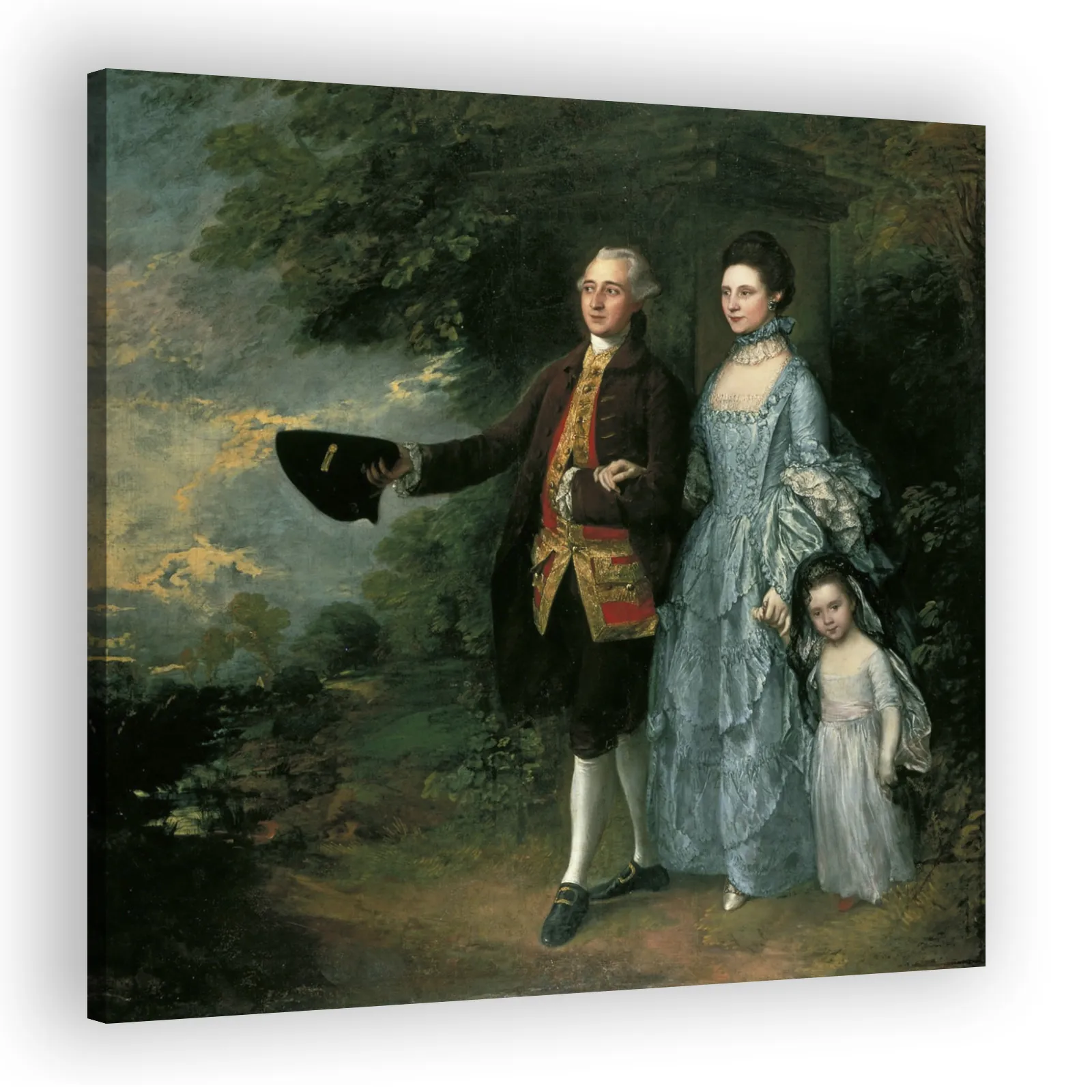 The Byam Family by Thomas Gainsborough - view 2 thumbnail