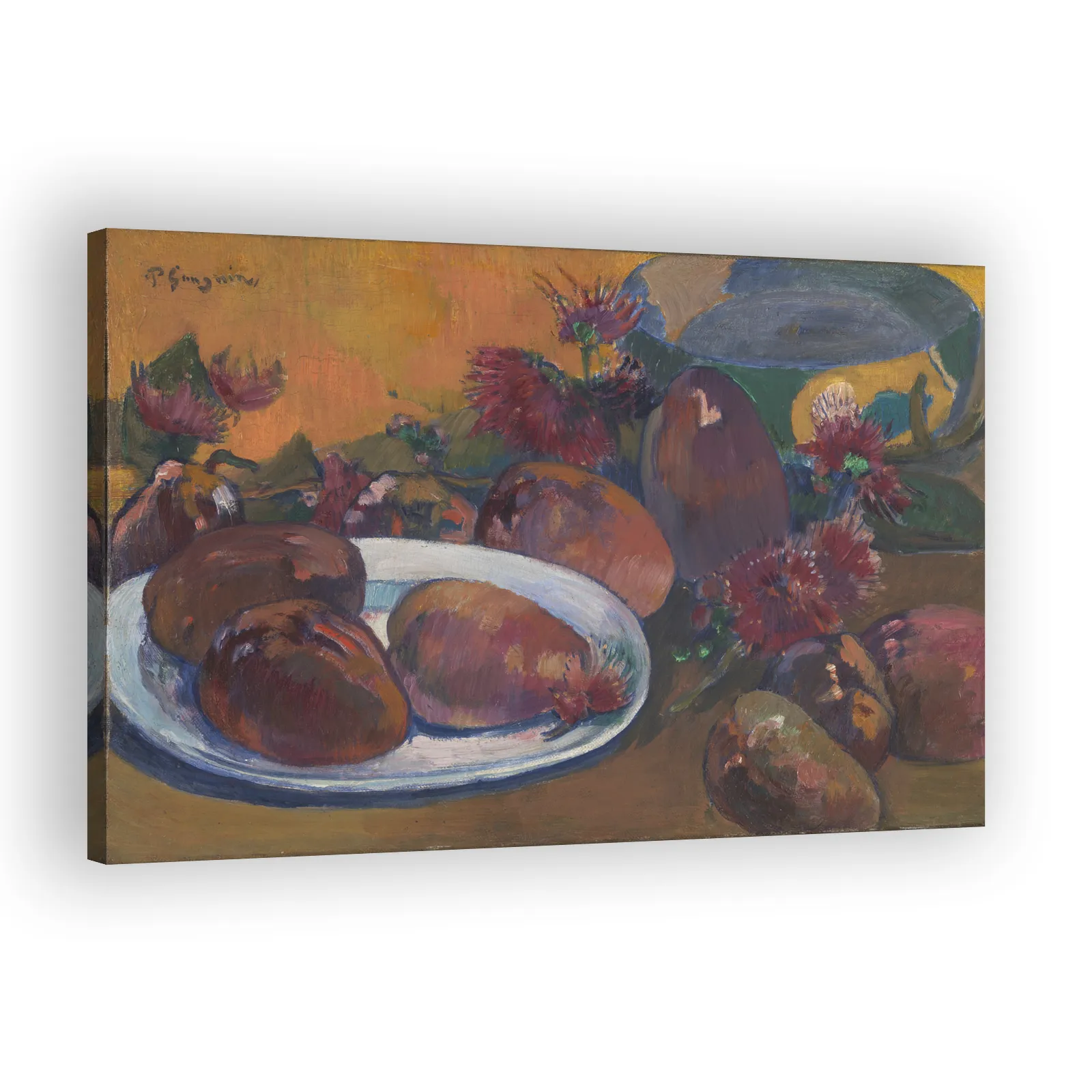 Still Life with Mangoes by Paul Gauguin - view 2 thumbnail