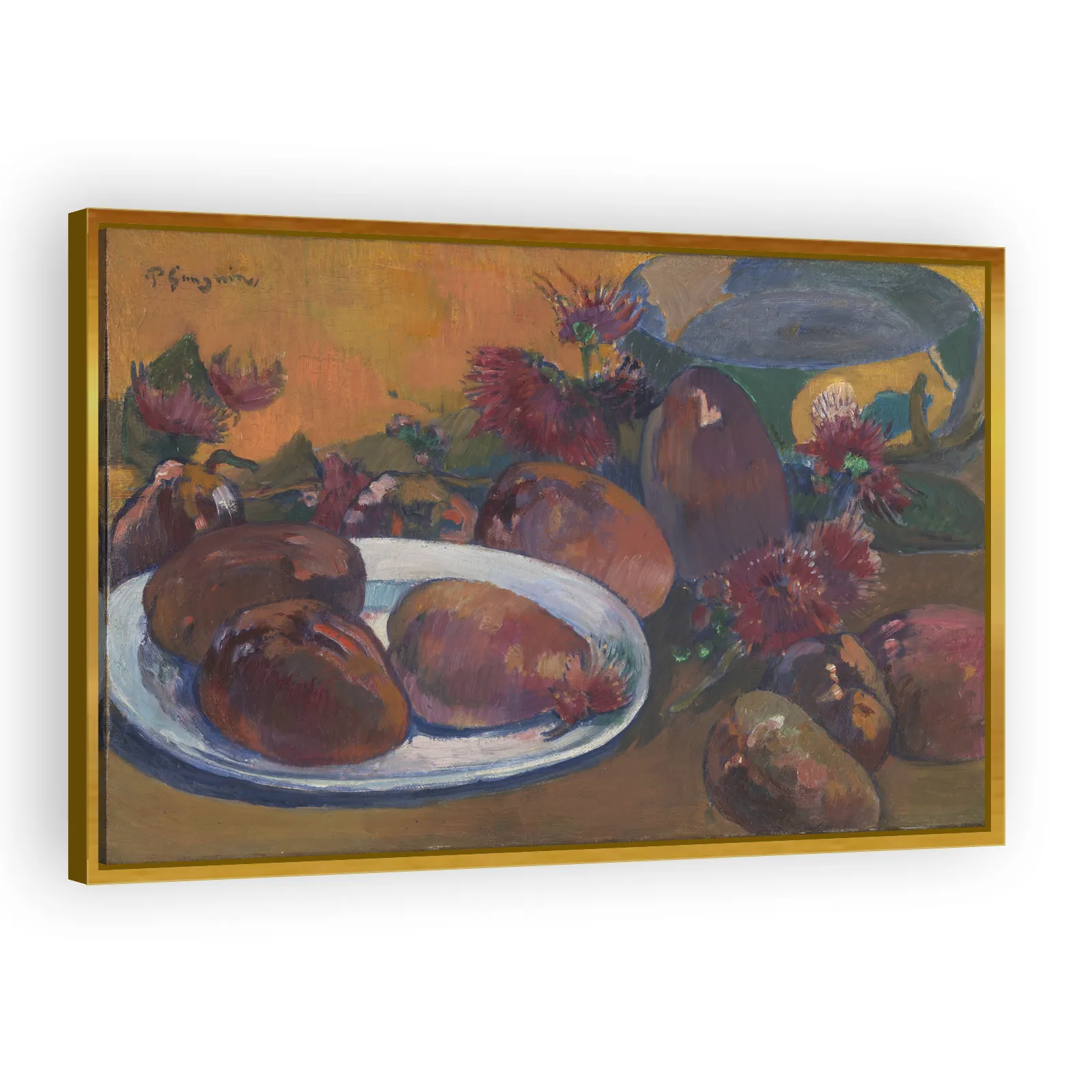 Still Life with Mangoes by Paul Gauguin - view 3 thumbnail