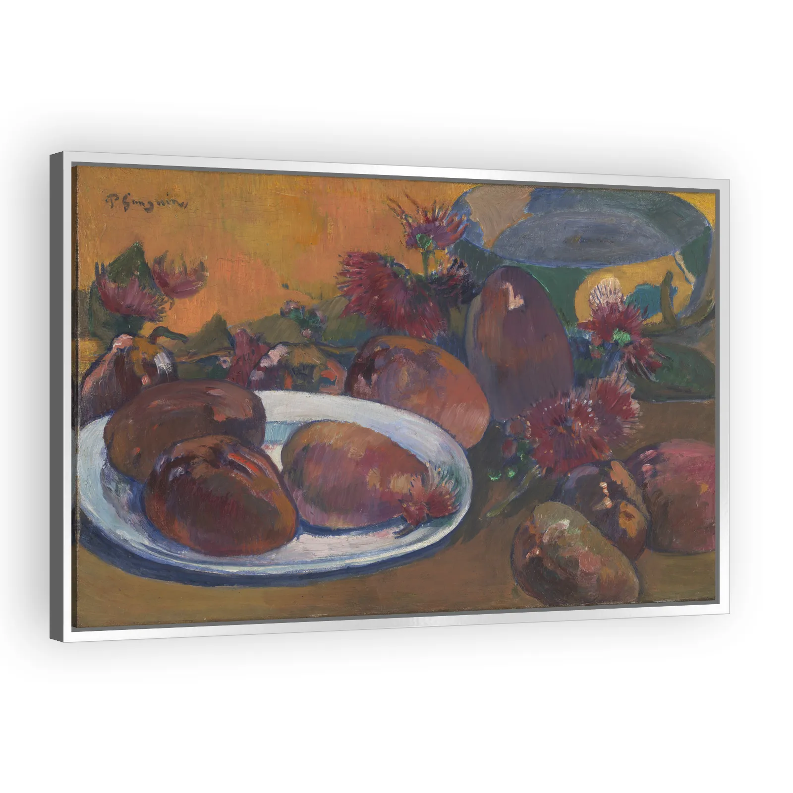 Still Life with Mangoes by Paul Gauguin - view 4 thumbnail