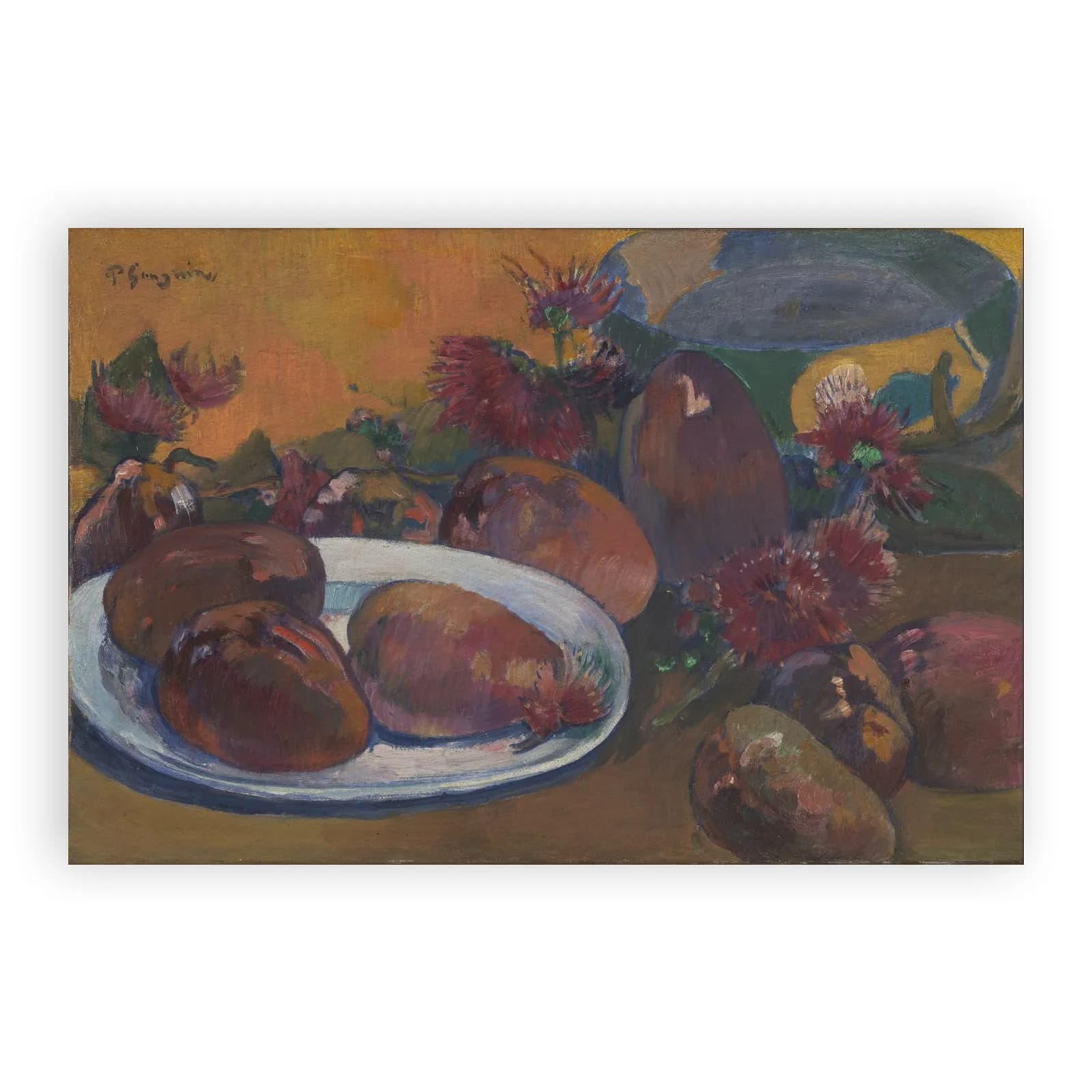 Still Life with Mangoes by Paul Gauguin - view 6 thumbnail