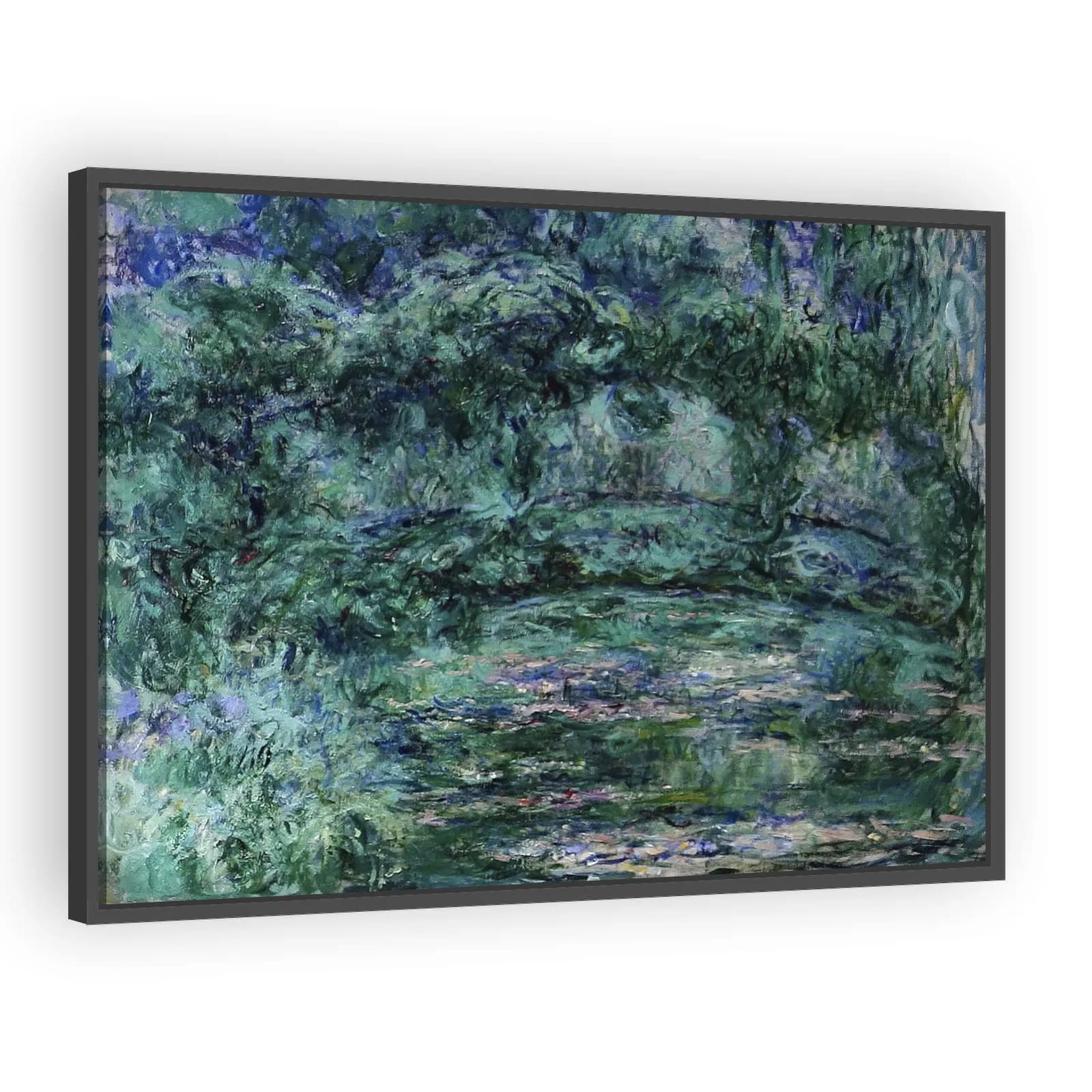 The Japanese Bridge by Claude Monet