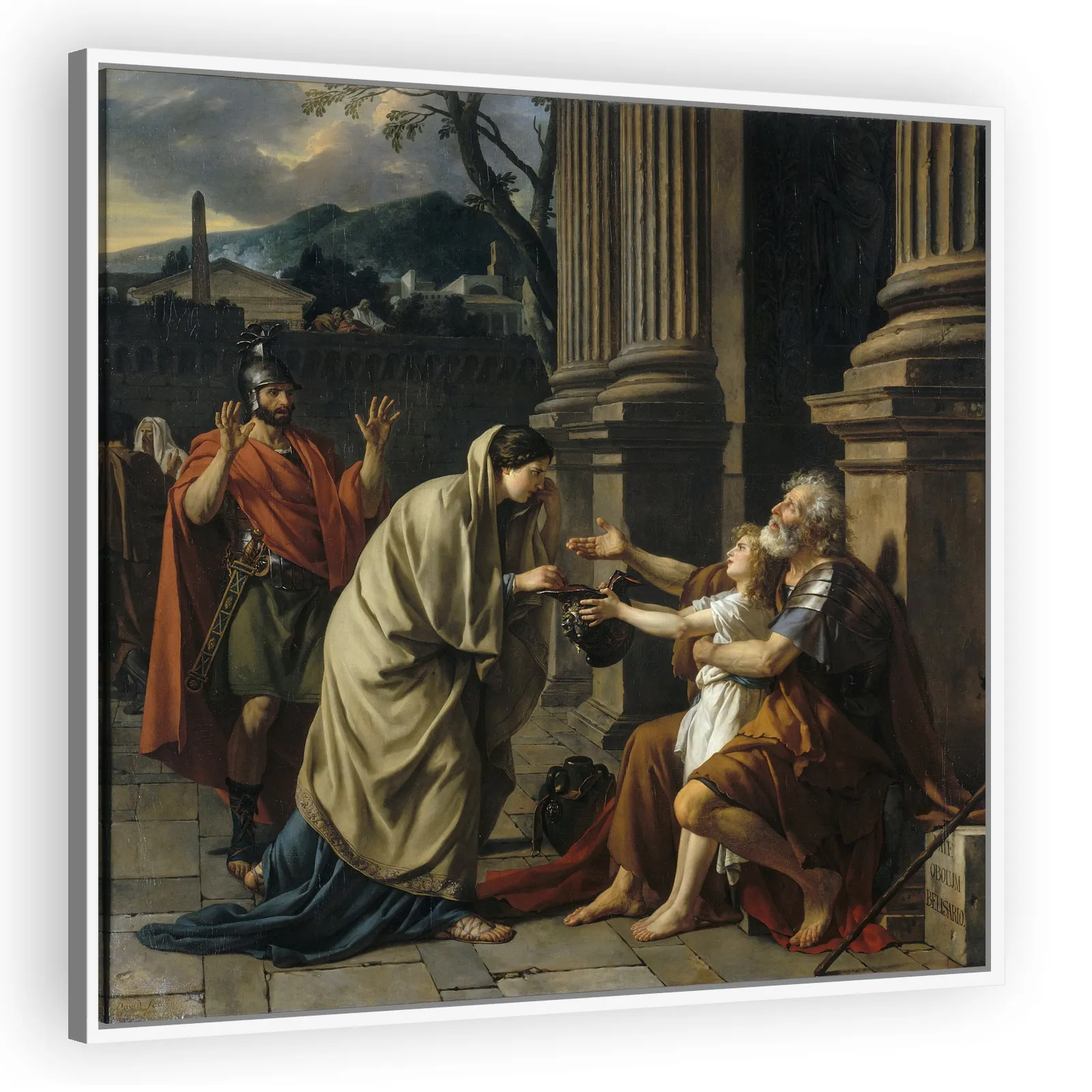 Belisarius Begging for Alms by Jacques Louis David - view 5 thumbnail
