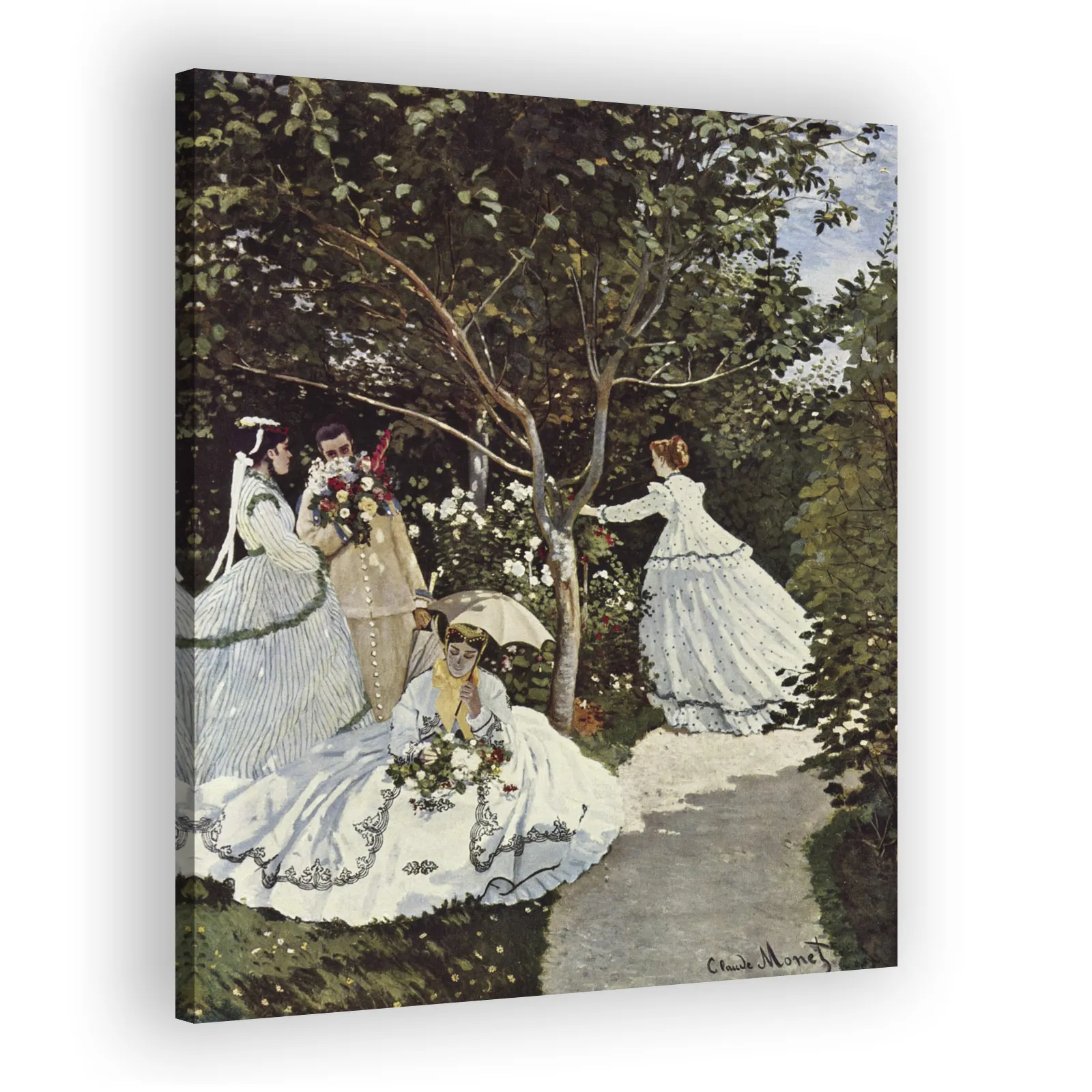 Women in the Garden by Claude Monet - view 2 thumbnail