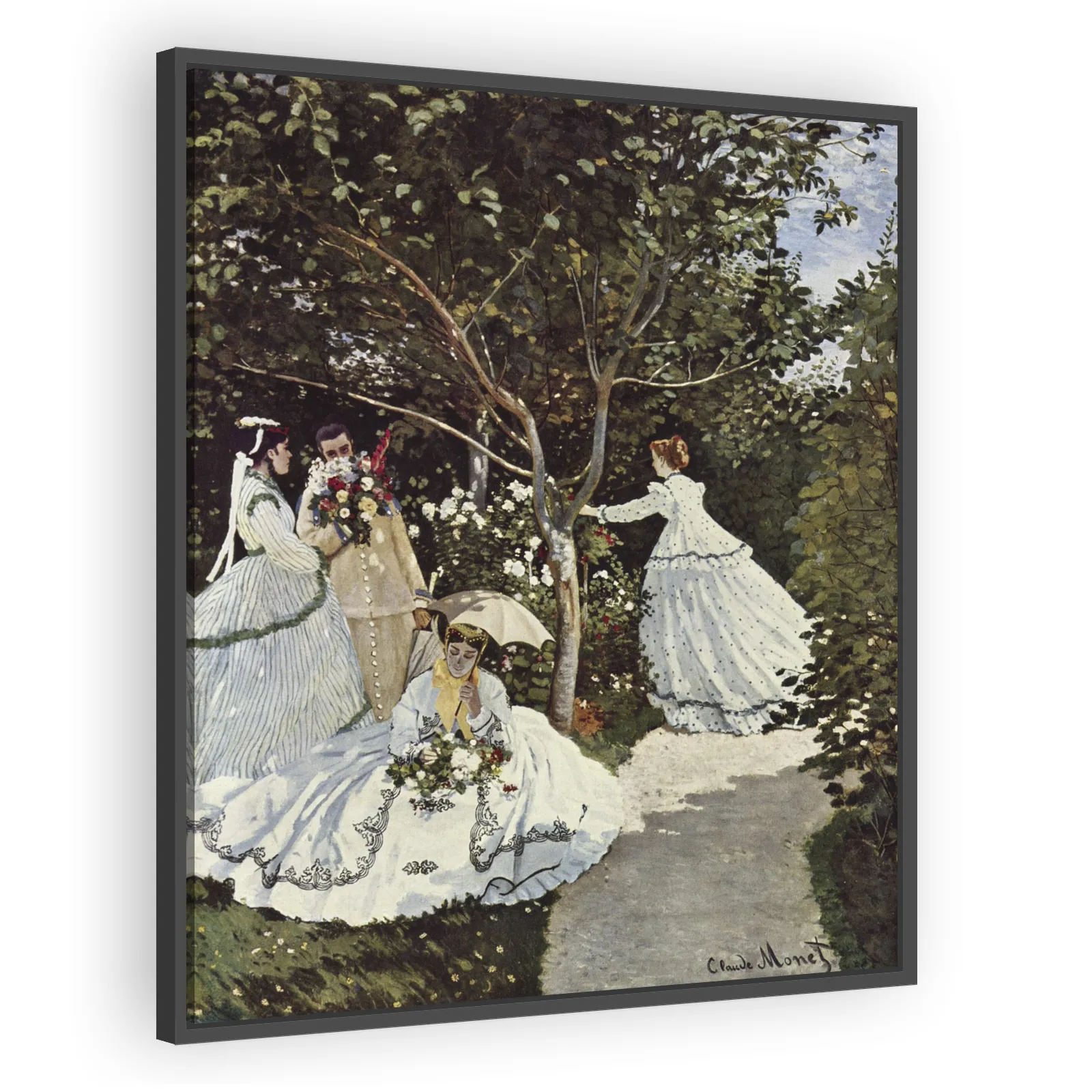 Women in the Garden by Claude Monet