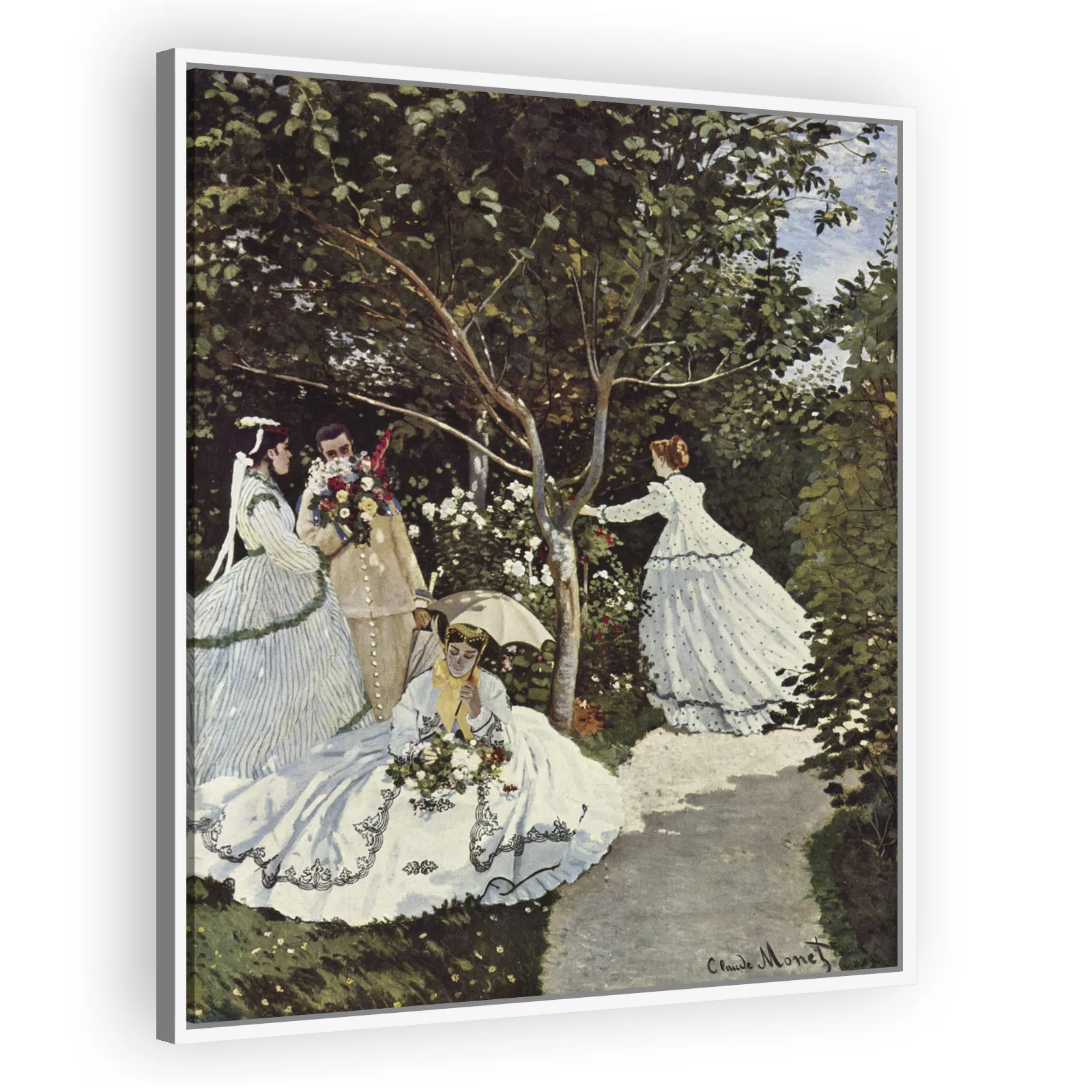 Women in the Garden by Claude Monet - view 5 thumbnail
