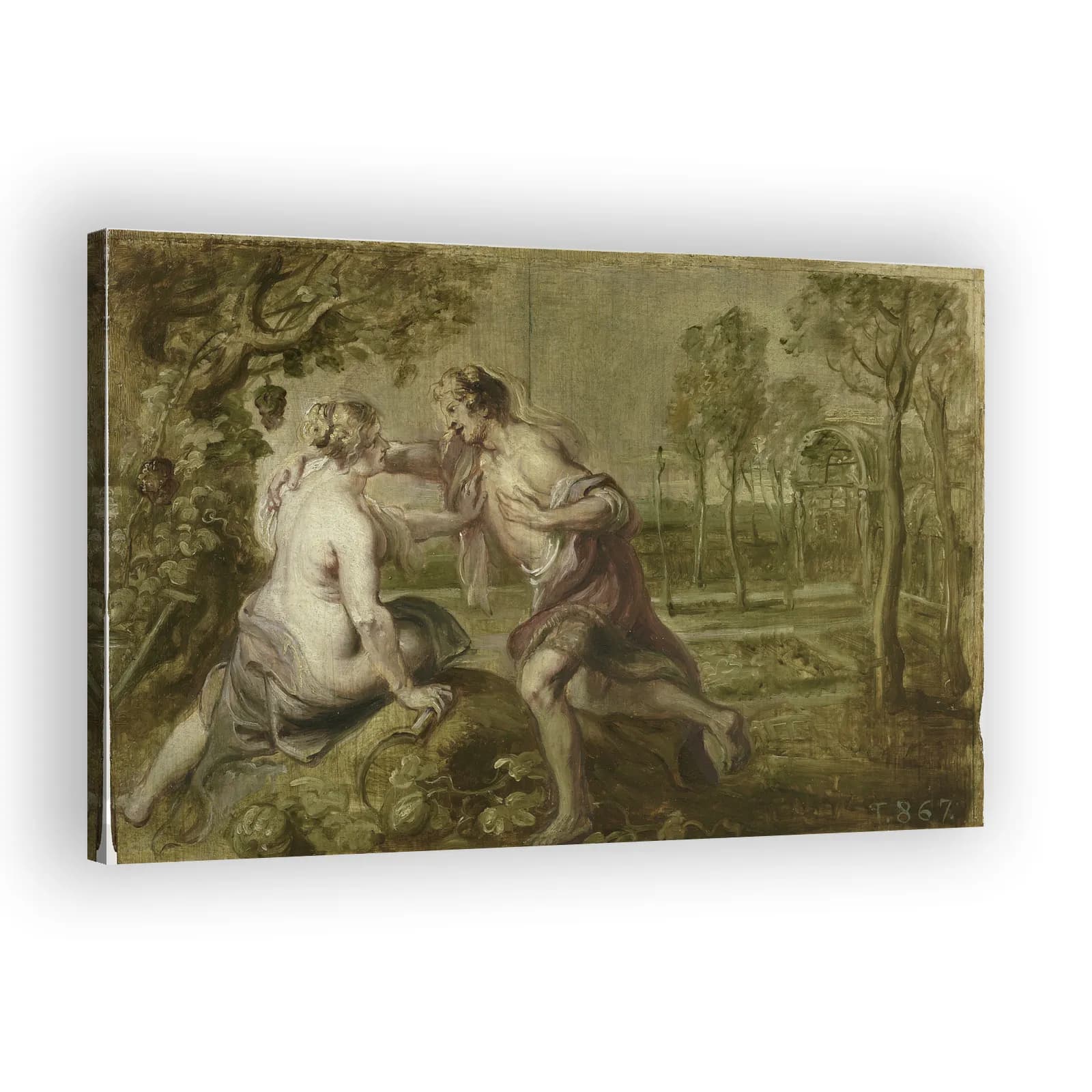 Vertumnus and Pomona (Ovid, Metamorphoses XIV) by Peter Paul Rubens - view 2 thumbnail