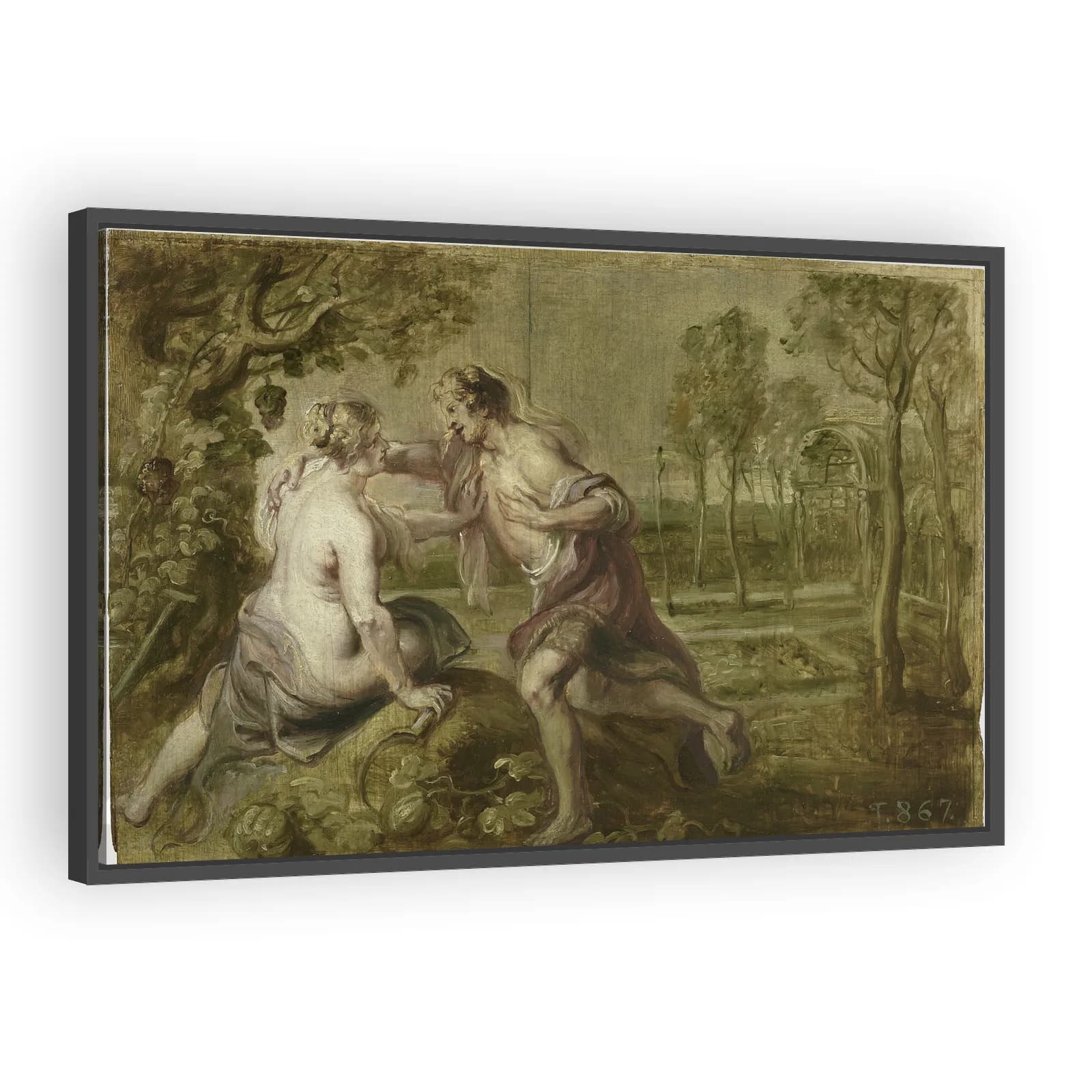 Vertumnus and Pomona (Ovid, Metamorphoses XIV) by Peter Paul Rubens