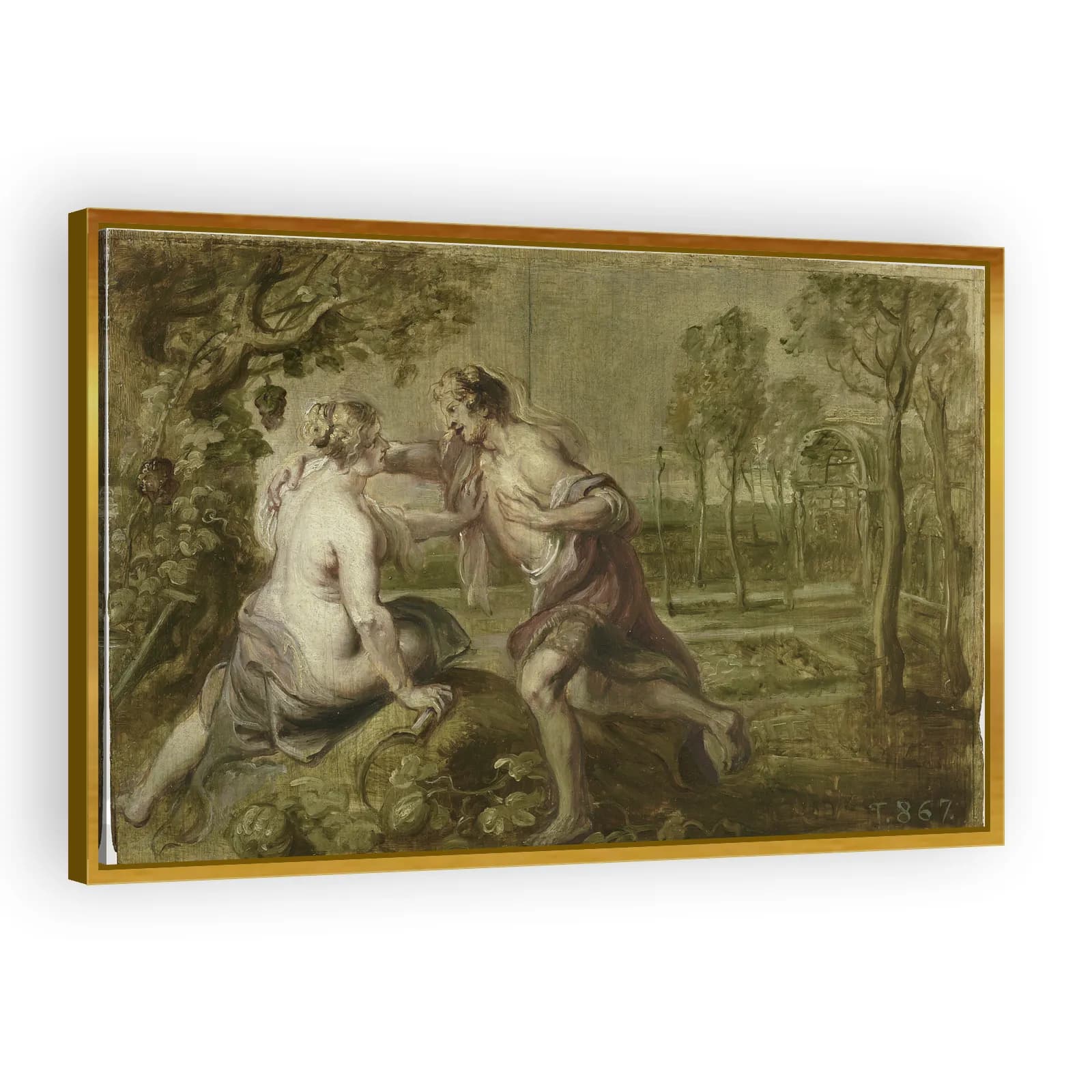 Vertumnus and Pomona (Ovid, Metamorphoses XIV) by Peter Paul Rubens - view 3 thumbnail