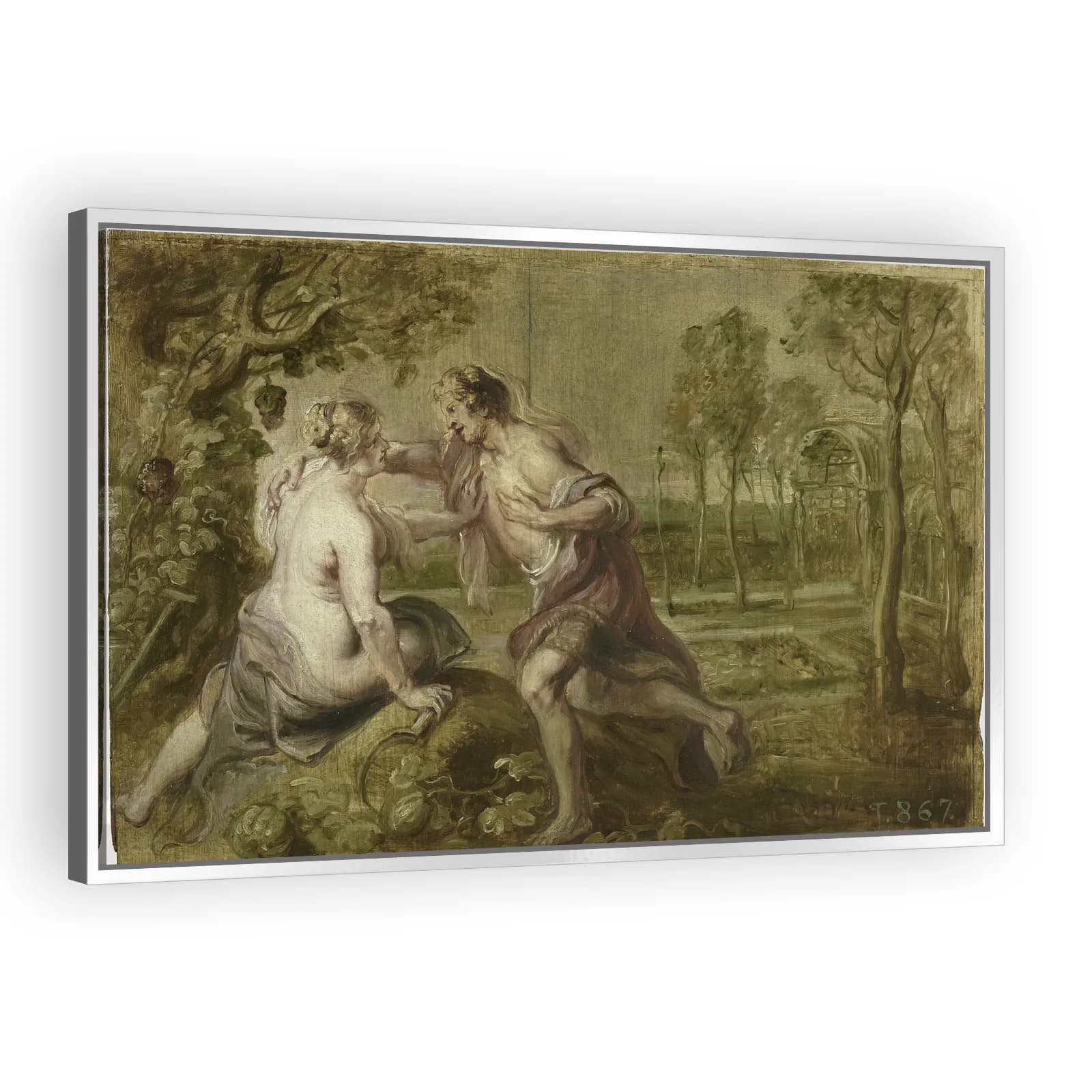 Vertumnus and Pomona (Ovid, Metamorphoses XIV) by Peter Paul Rubens - view 4 thumbnail