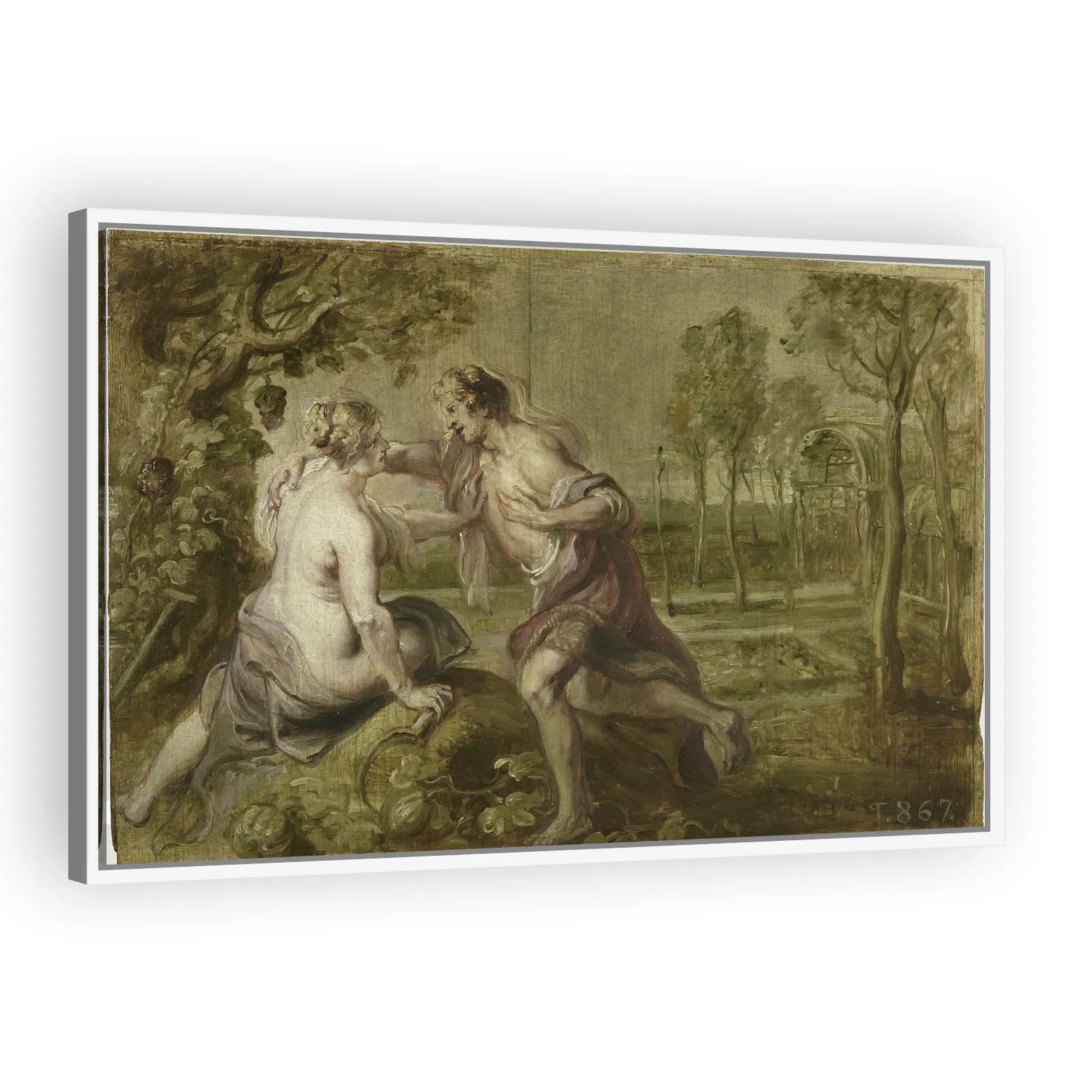 Vertumnus and Pomona (Ovid, Metamorphoses XIV) by Peter Paul Rubens - view 5 thumbnail