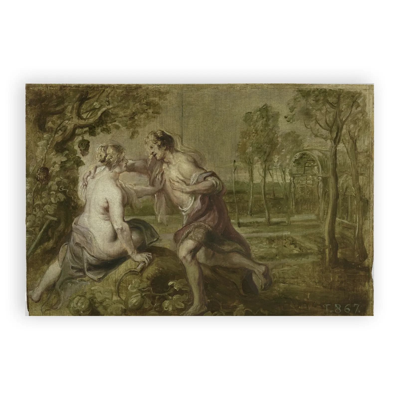 Vertumnus and Pomona (Ovid, Metamorphoses XIV) by Peter Paul Rubens - view 6 thumbnail