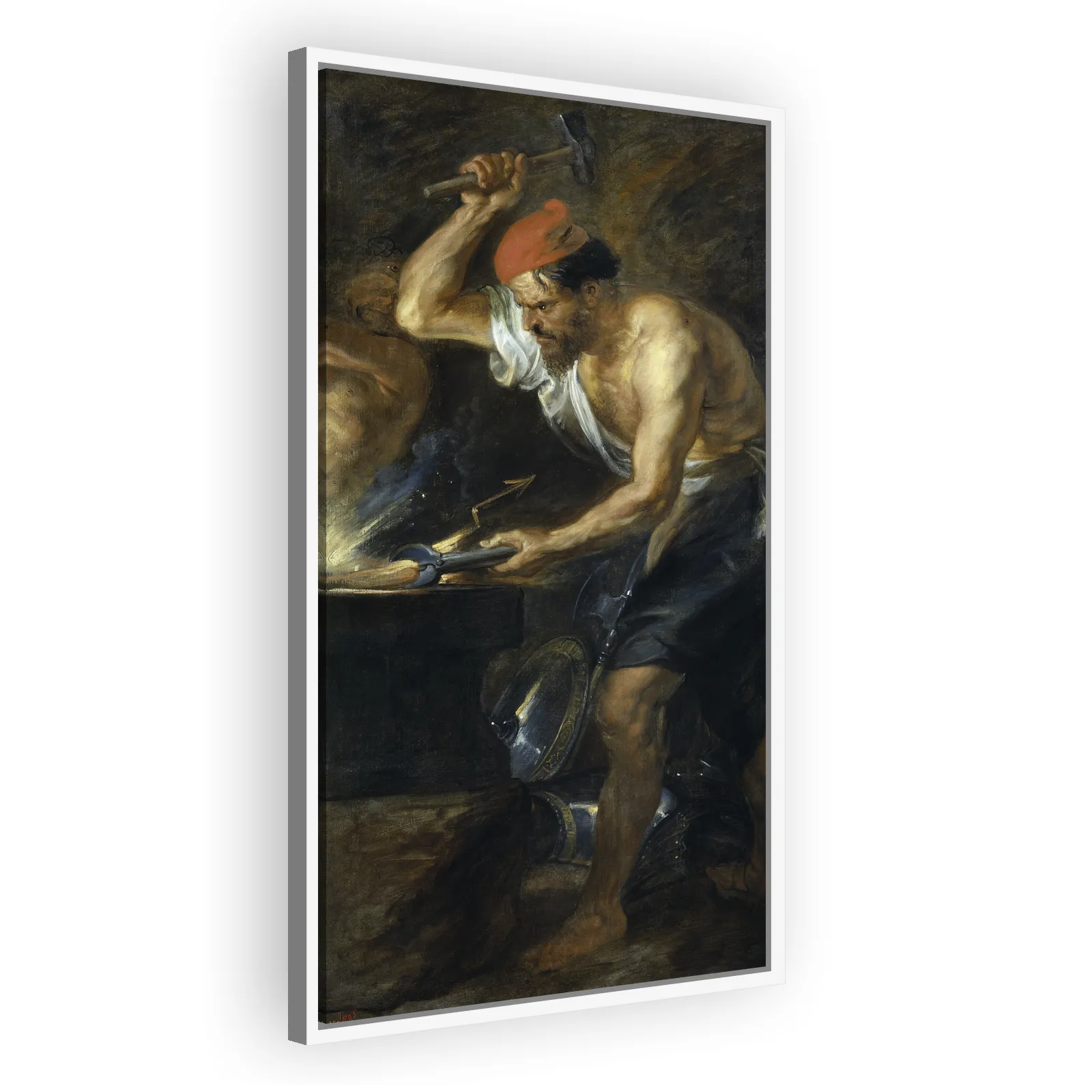 Vulcan Forging the Thunderbolts of Jupiter by Peter Paul Rubens - view 5 thumbnail