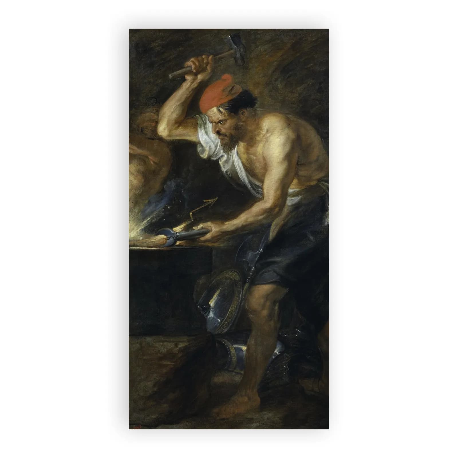 Vulcan Forging the Thunderbolts of Jupiter by Peter Paul Rubens - view 6 thumbnail