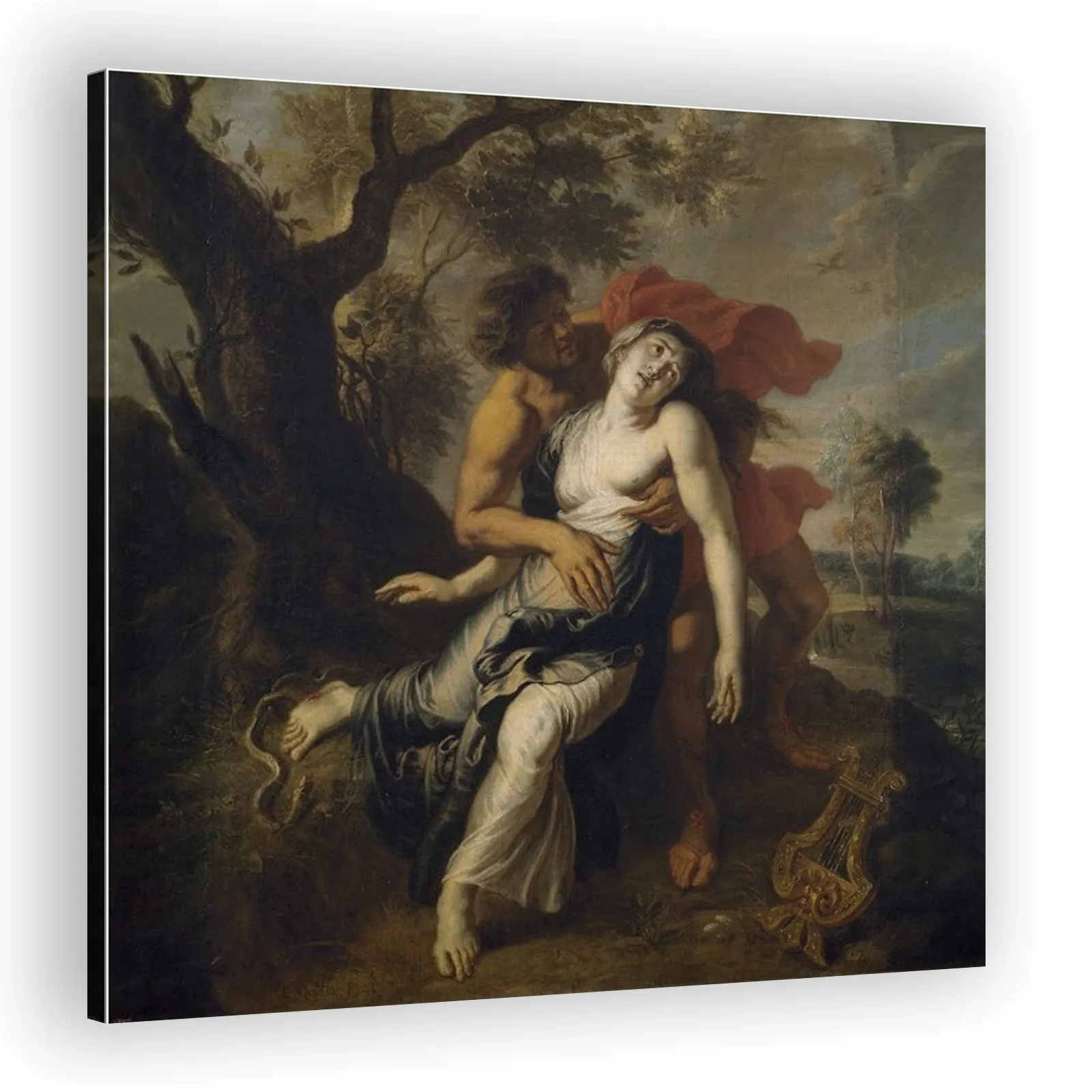 The Death of Eurydice (Ovid, Metamorphoses, X, 1-17) by Peter Paul Rubens - view 2 thumbnail